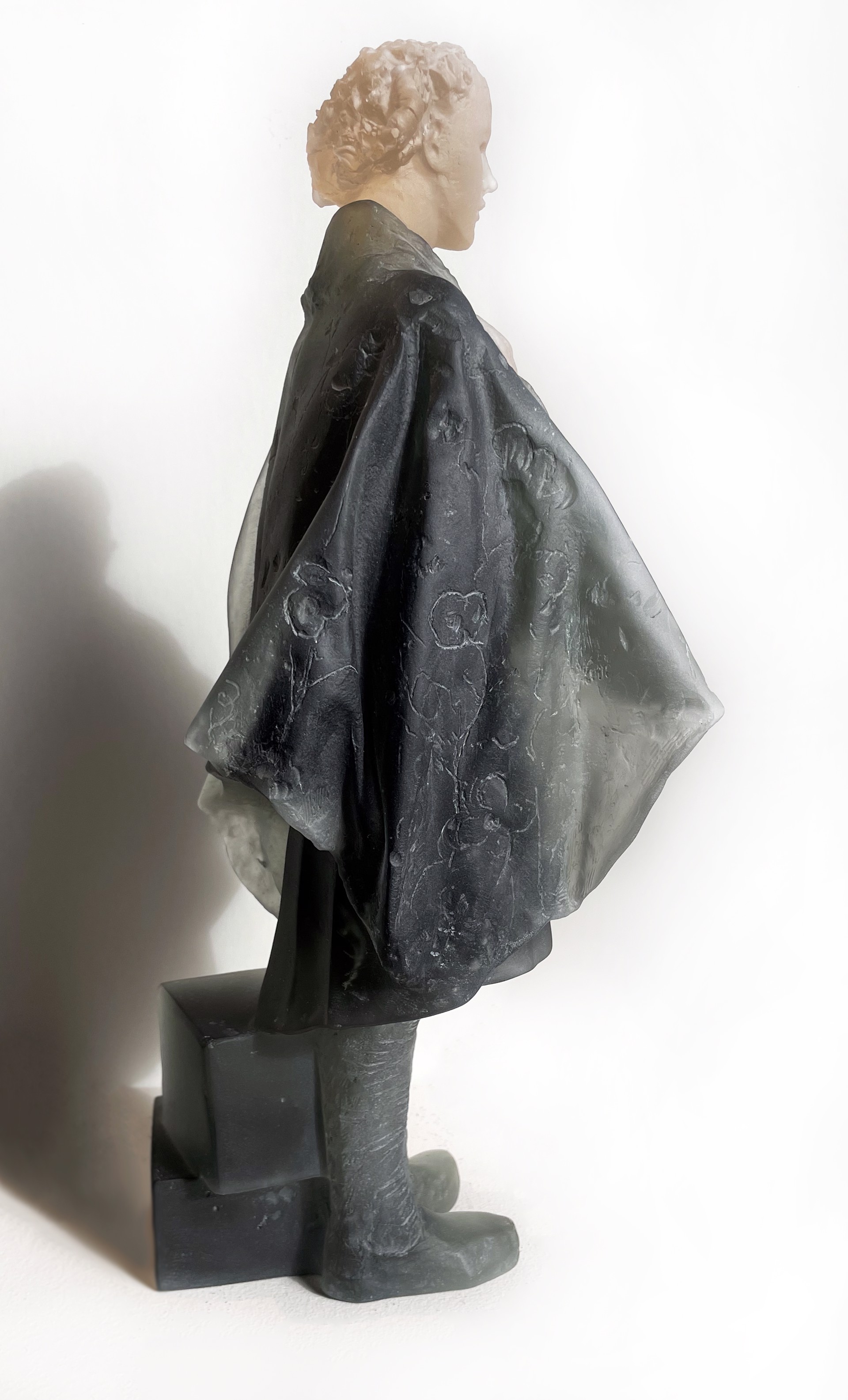 Untitled (grey cape) by Nicolas Africano
