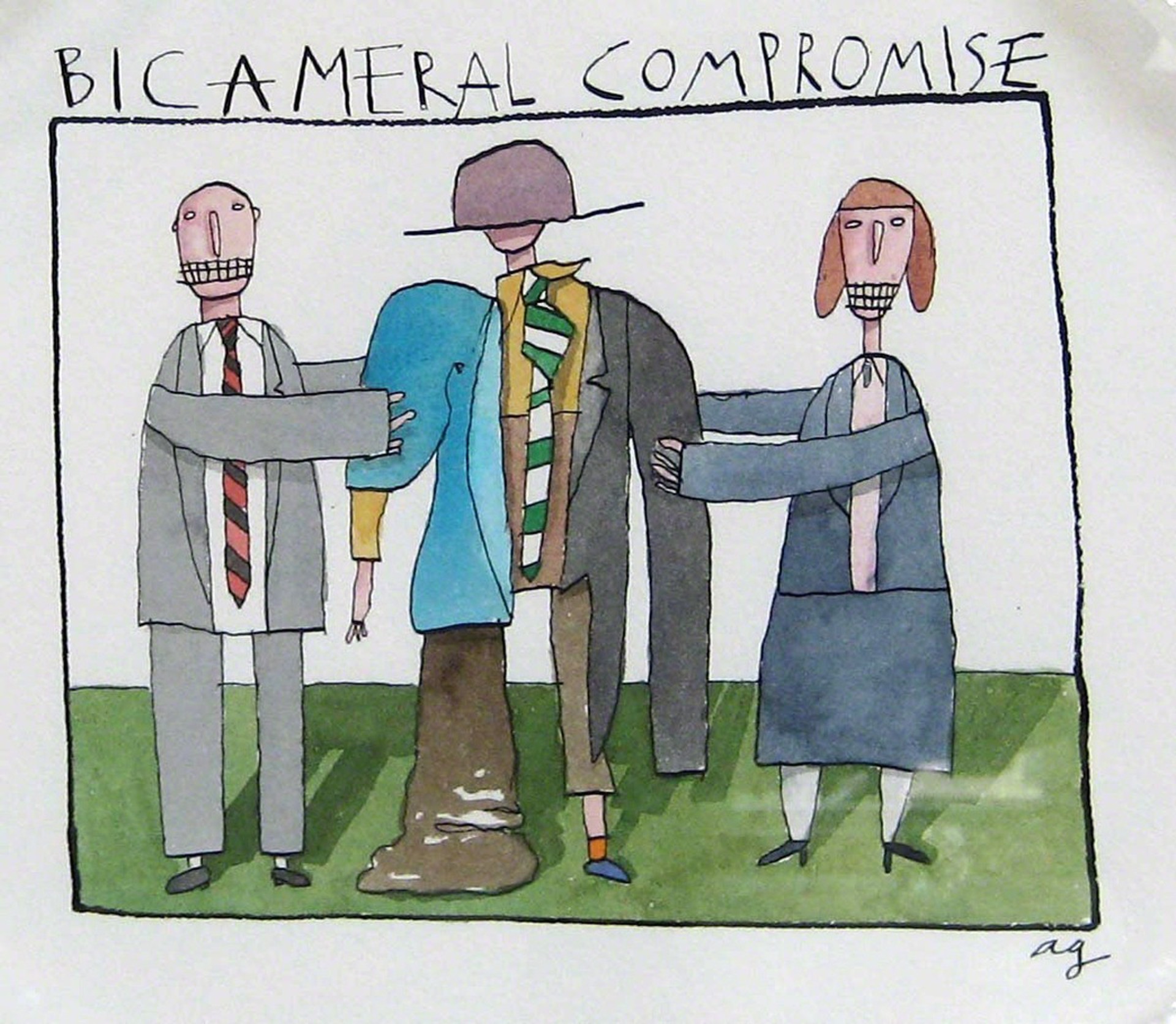 Bicameral Compromise by Alan Gerson