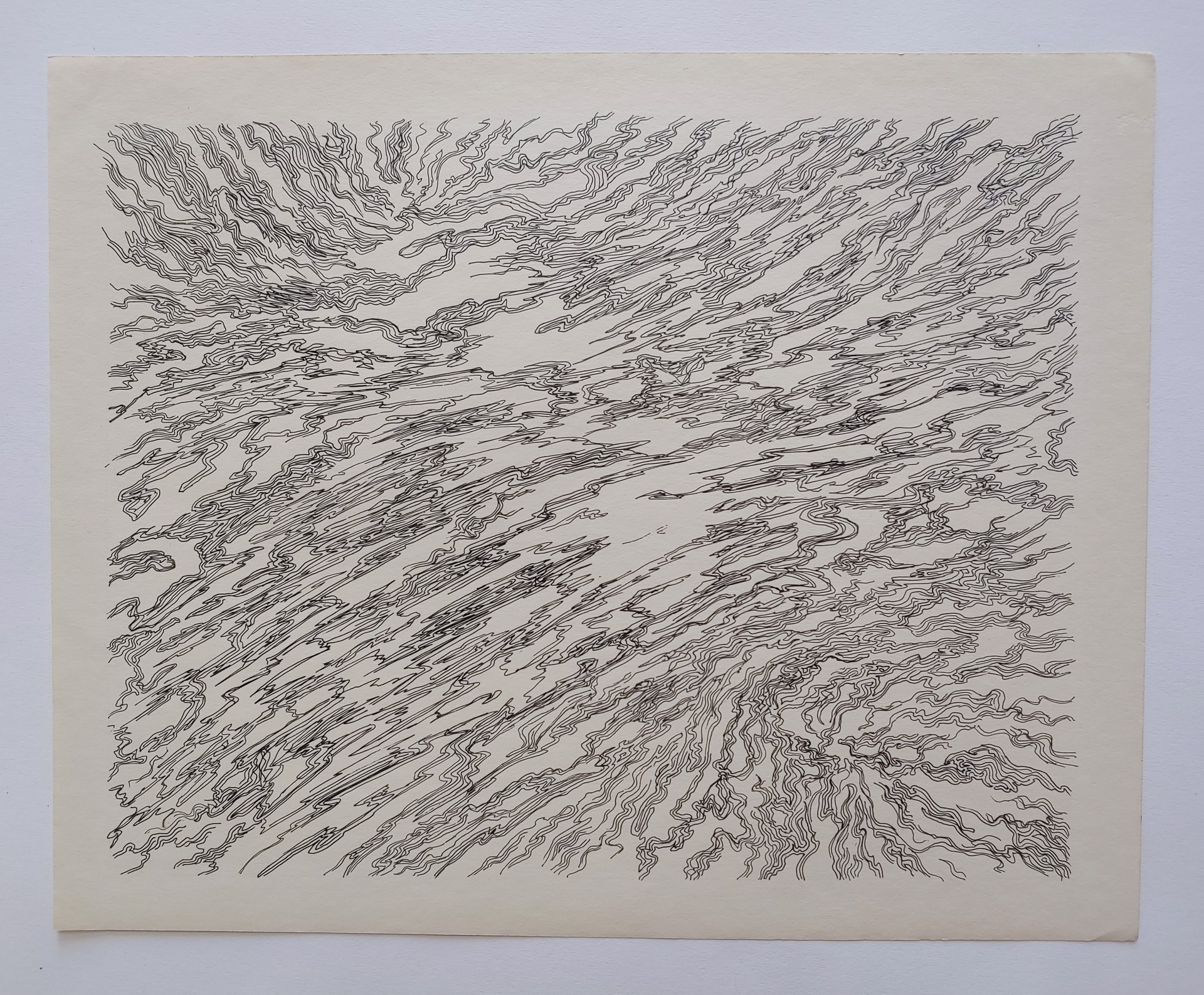 Abstract Lines #2 - Drawing by David Amdur