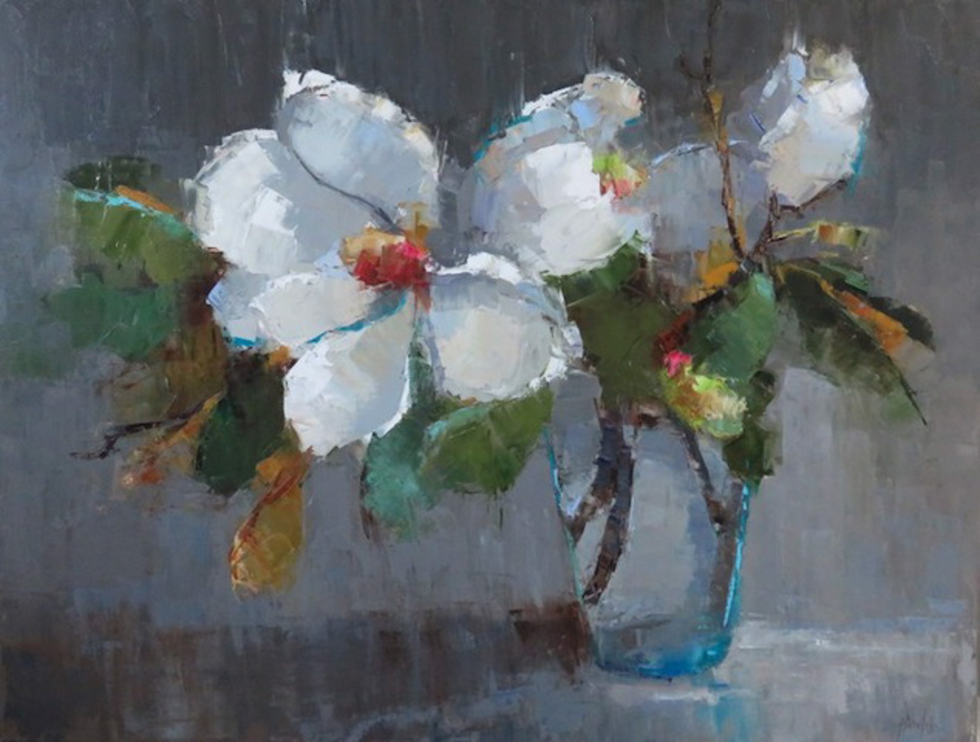 Magnolias by Barbara Flowers