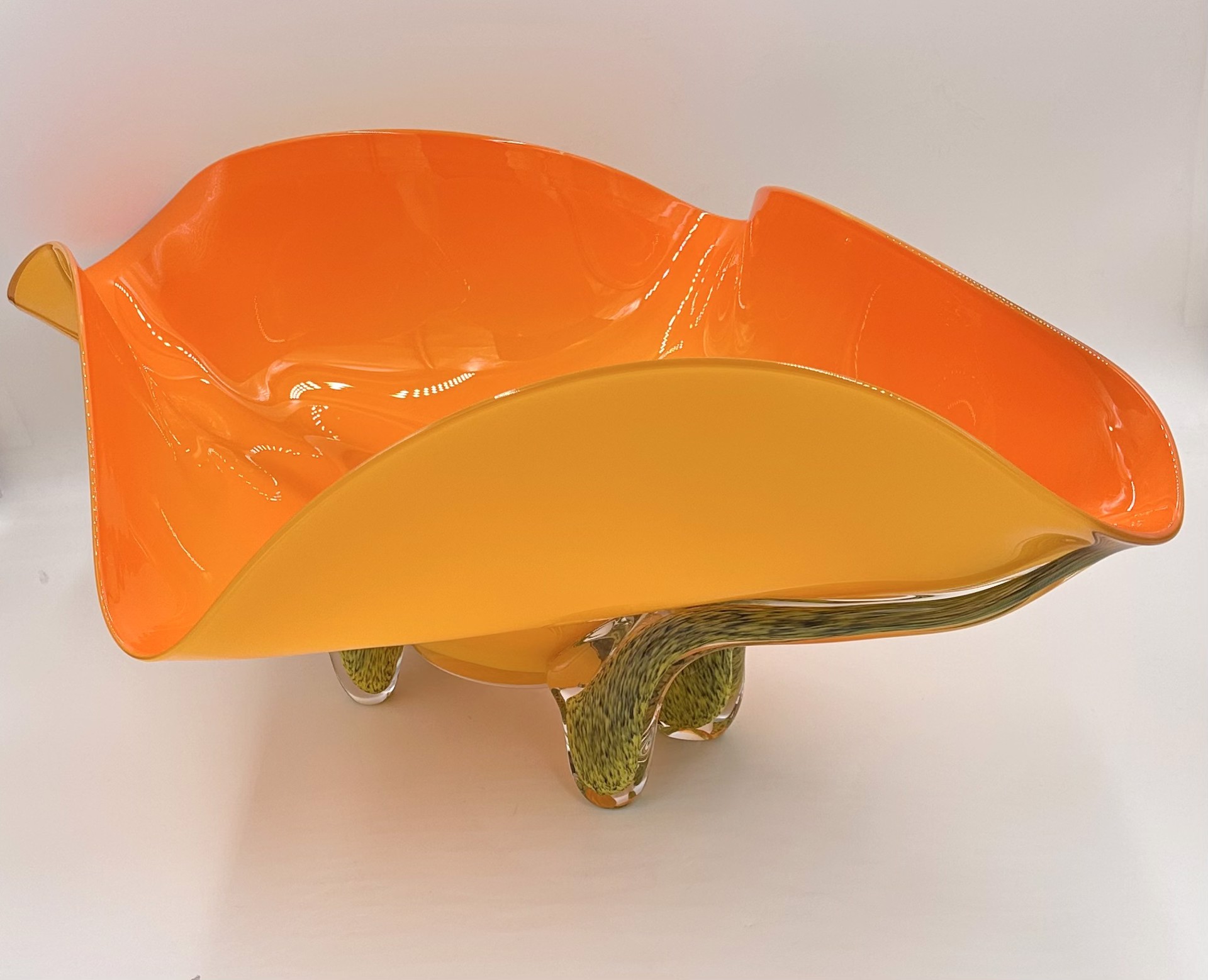 Yellow Ember - Tropical Bowl by Ed Branson