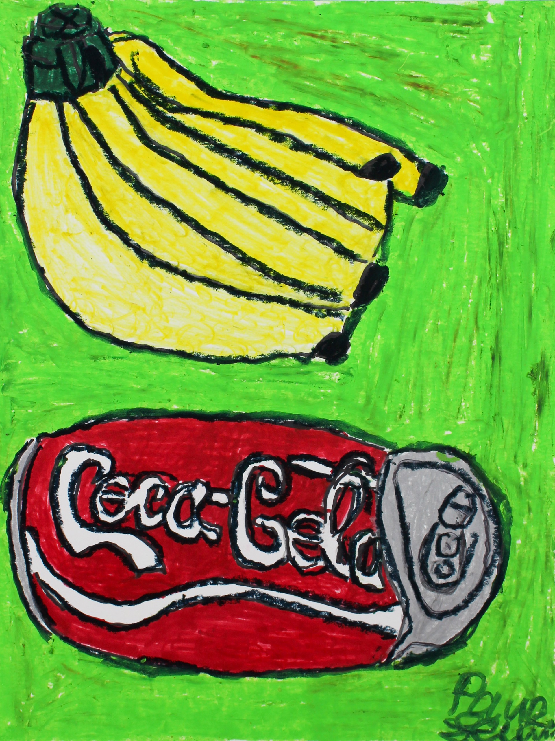 Banana and Coca Cola by Paul Lewis
