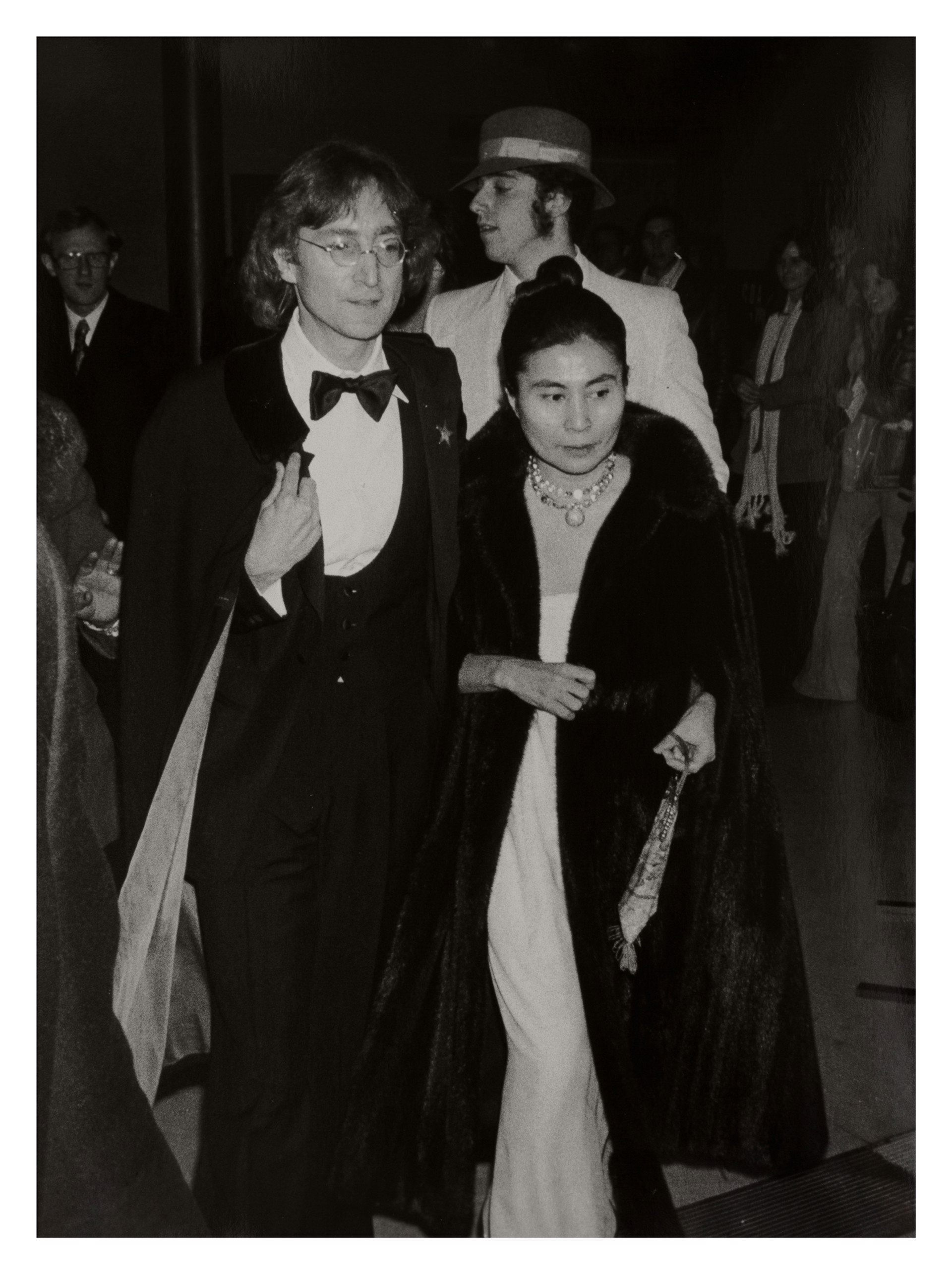 John Lennon and Yoko Ono by Ron Galella