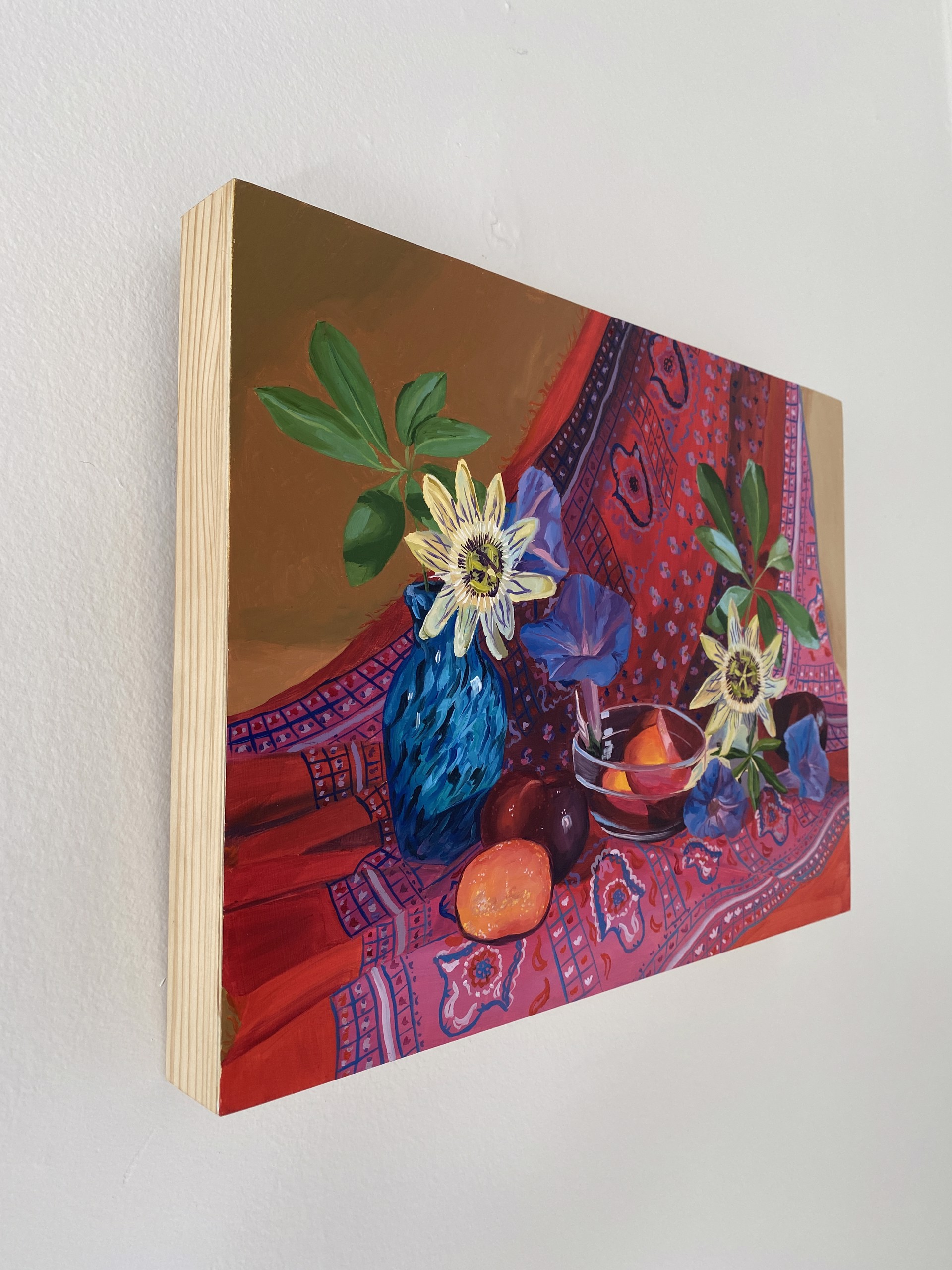 Passion Flowers and Plums by Bella Wattles