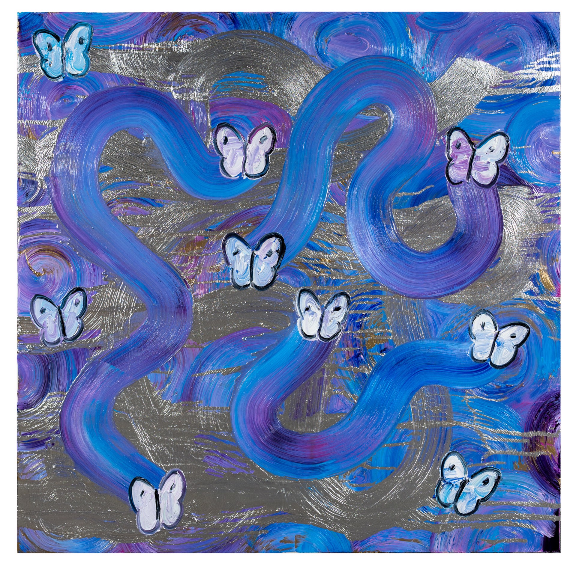 Totem Swirl by Hunt Slonem