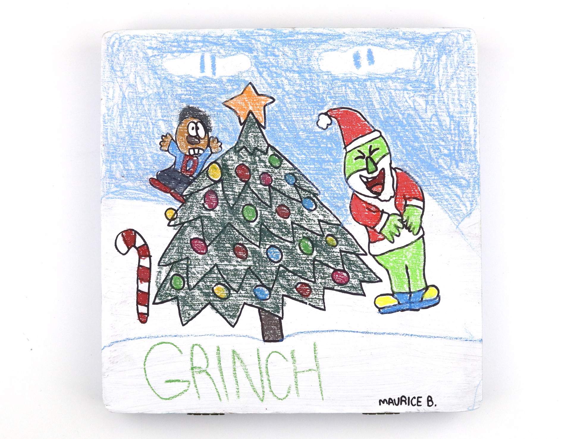 Grinch Box by Maurice Barnes