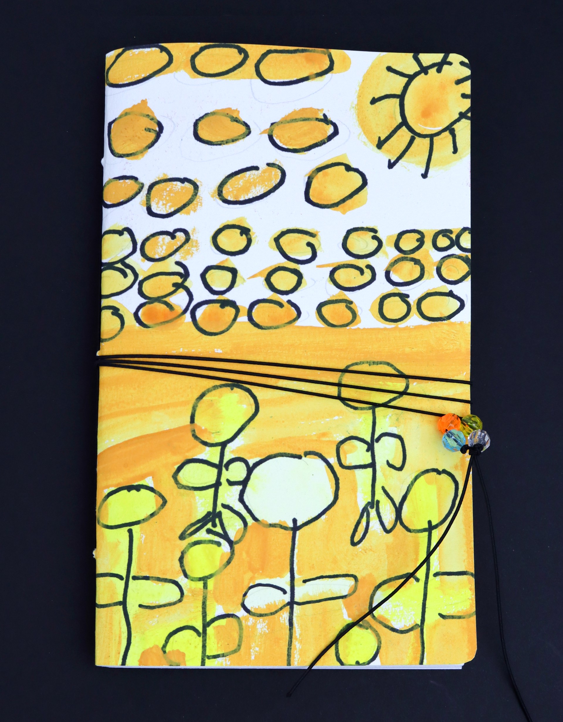 Sunny Fields Handmade Booklet by Helen Lewis