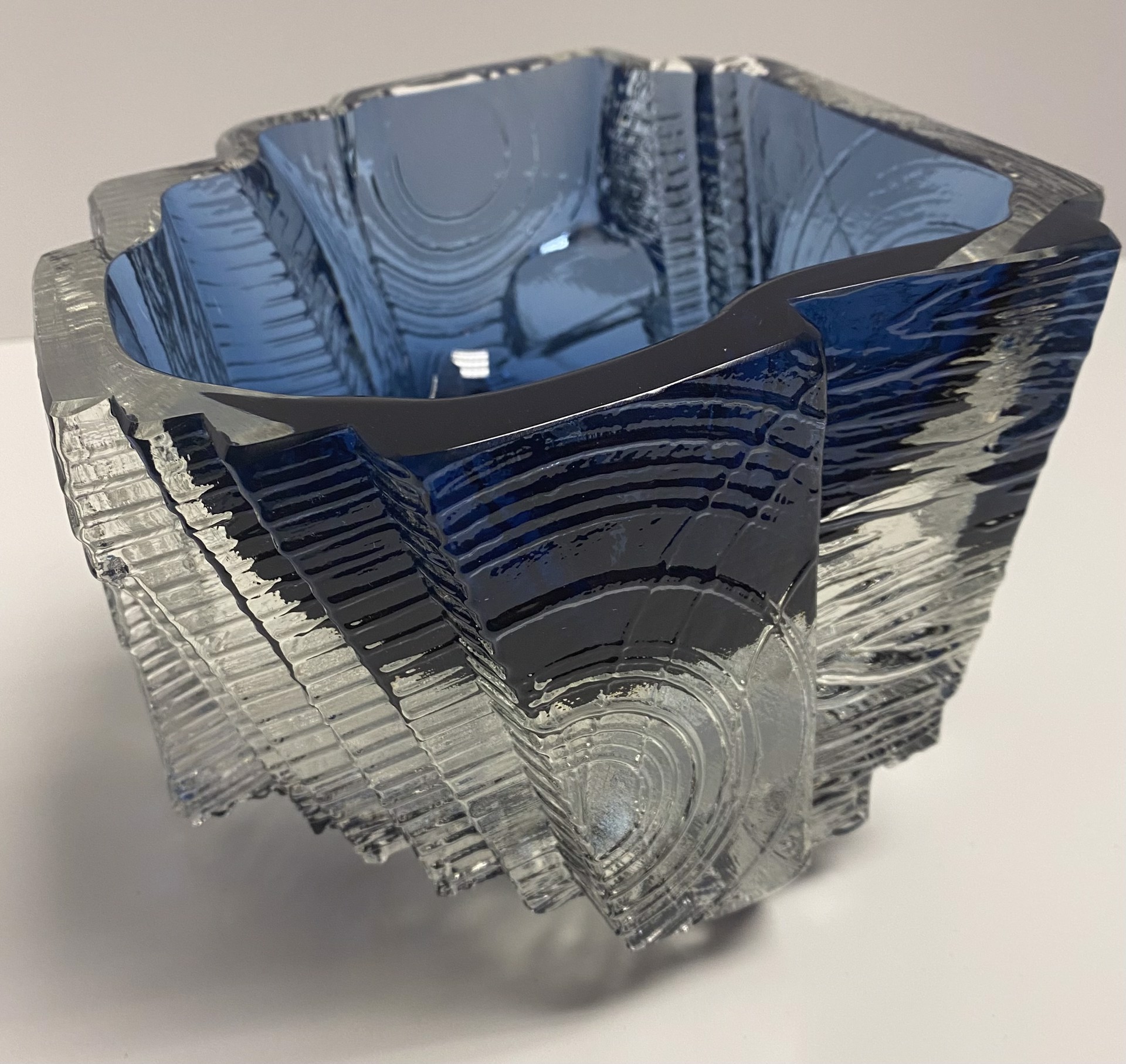 Outside In (steel blueII) by Michael Mikula