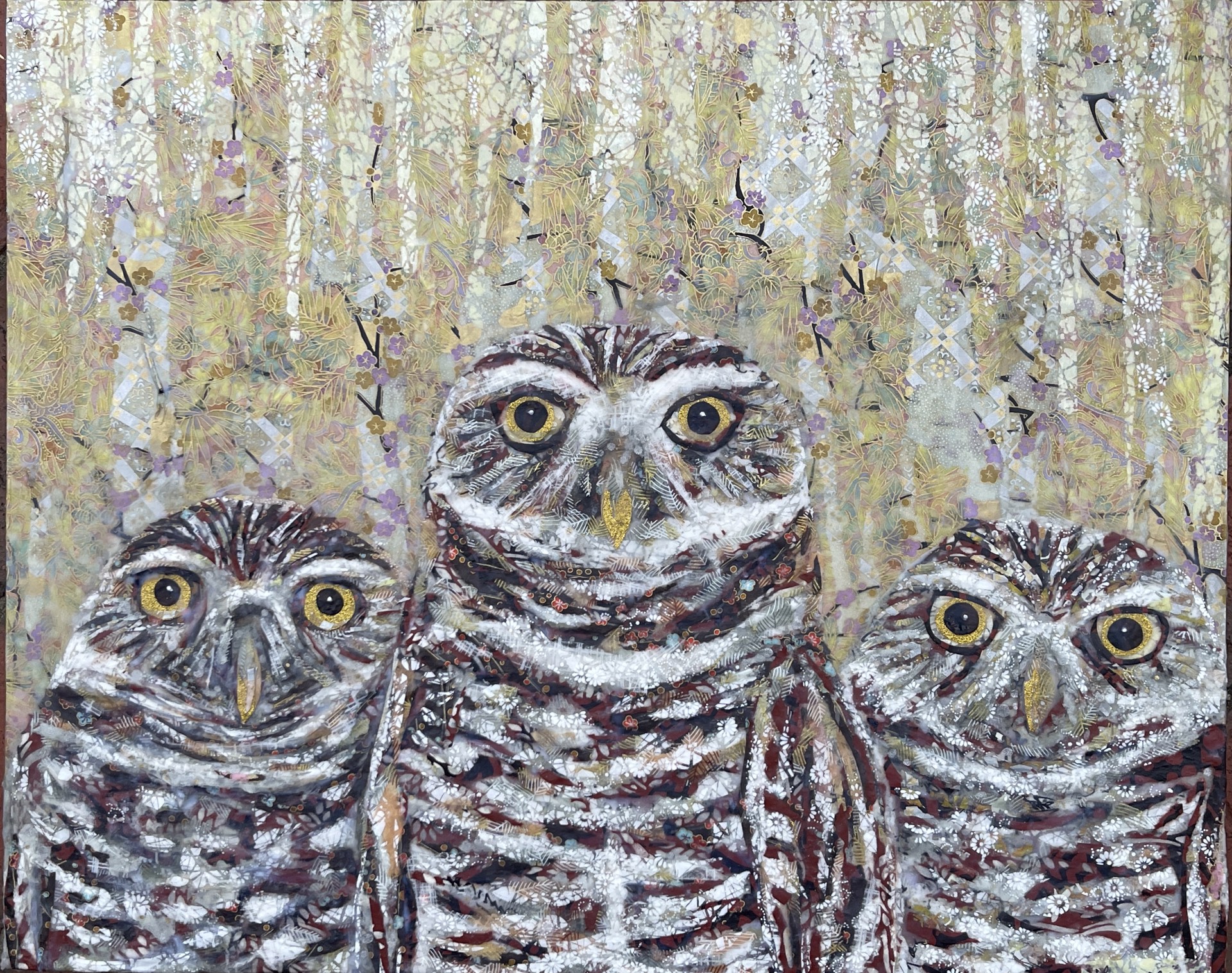 Burrowing Owls by Laura Adams