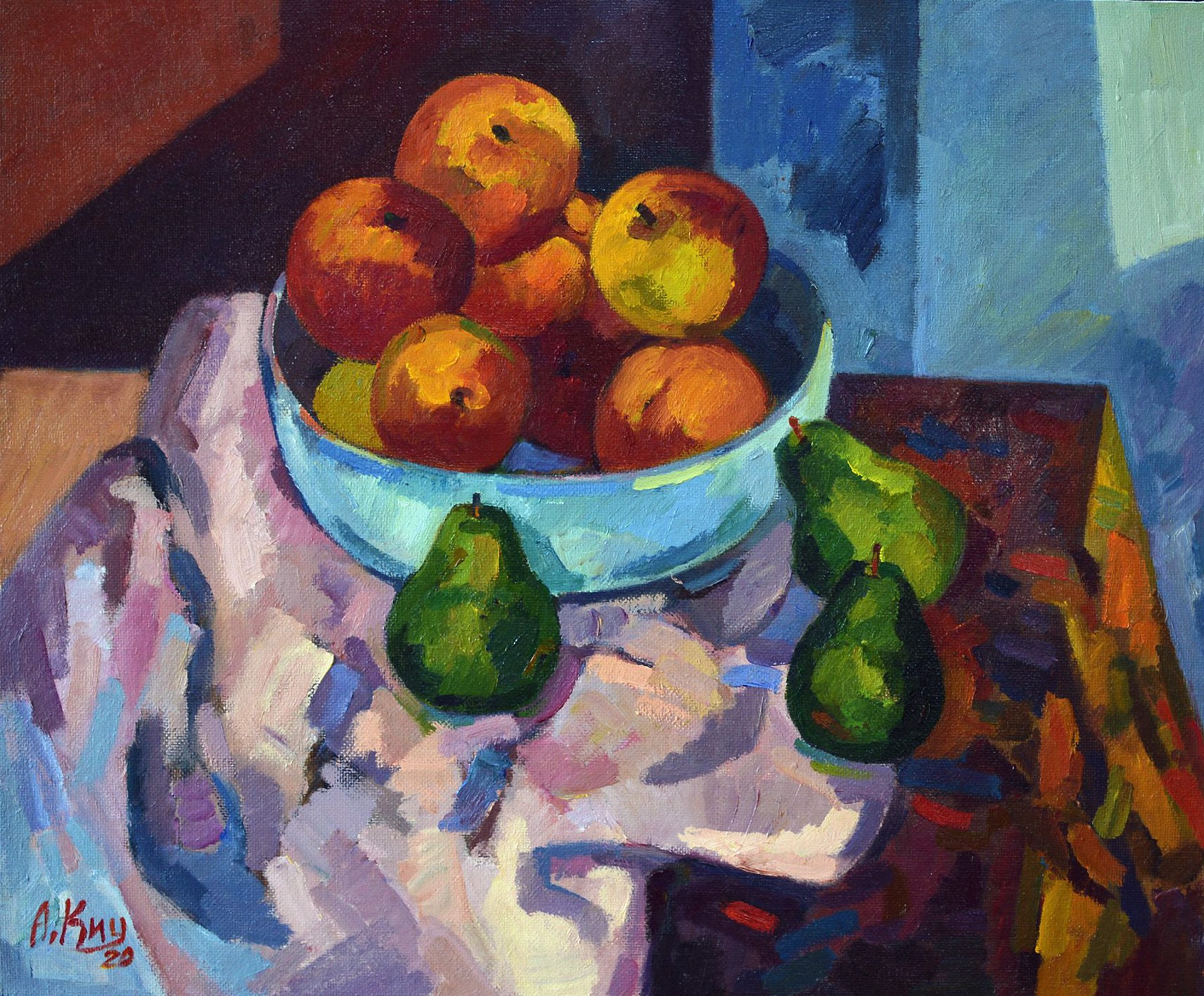 Apples and Pears by Andrei Kioresku