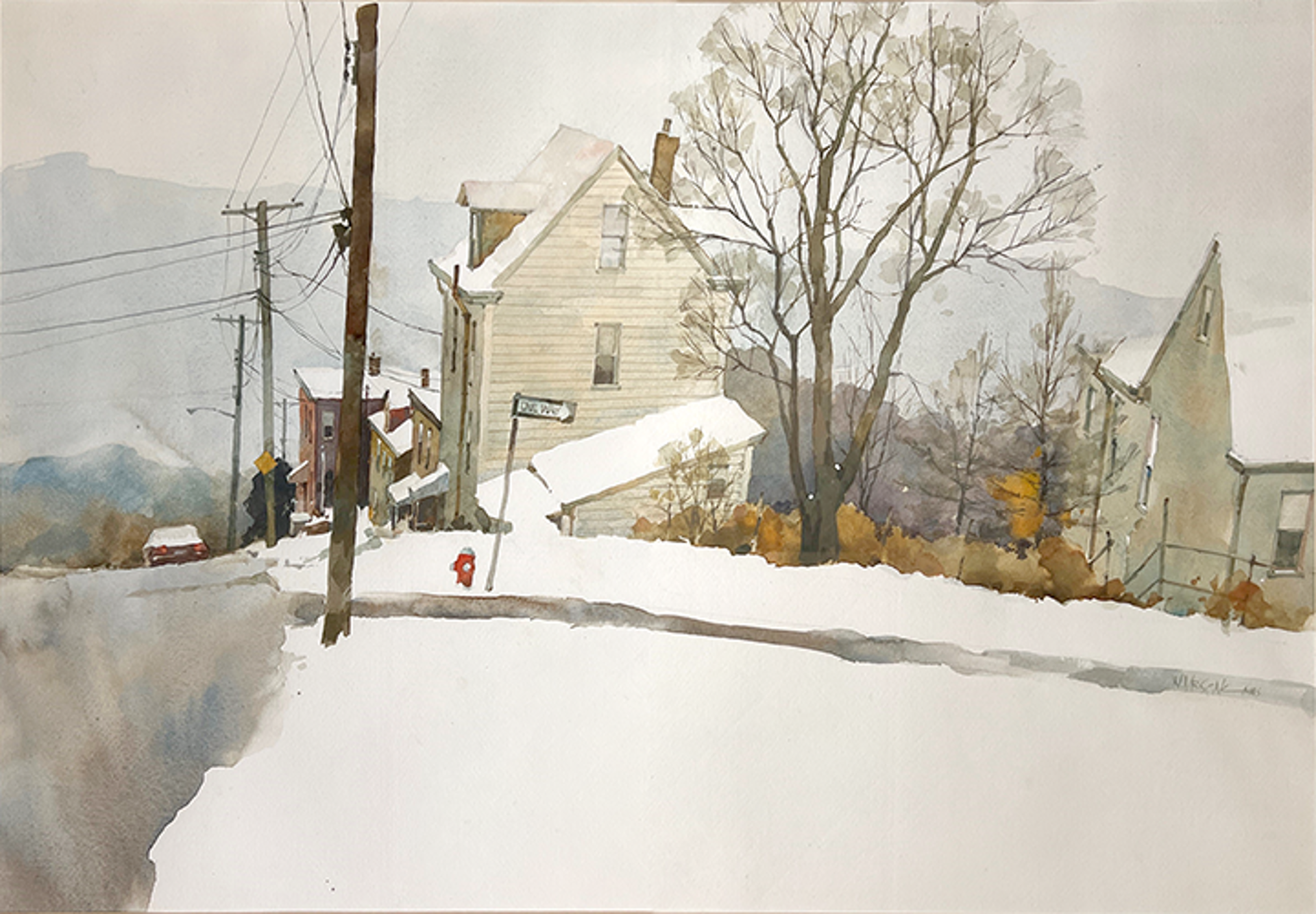 North Hills Winter by Bill Vrscak