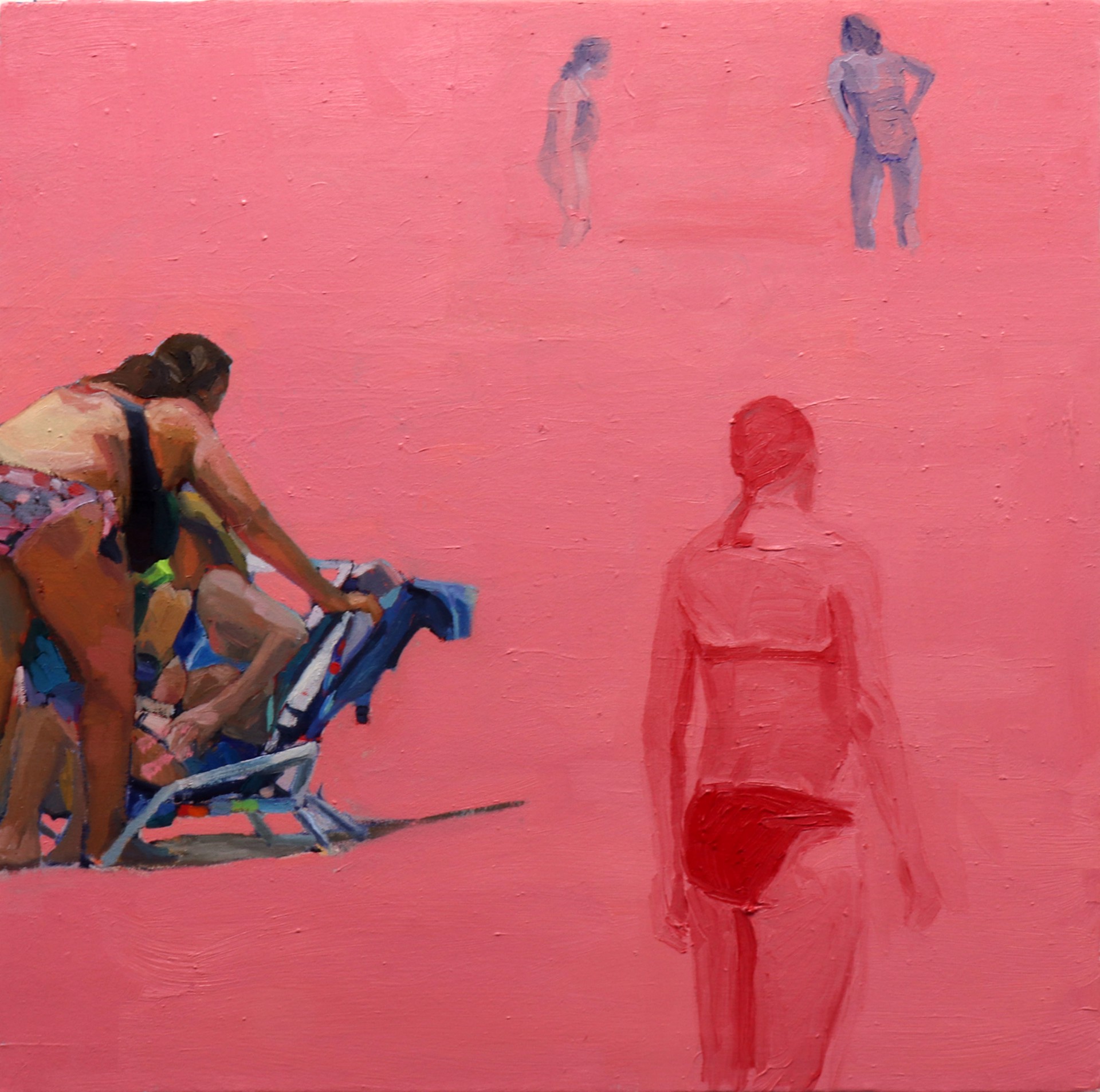 Beach (Pink) by Denyce Celentano