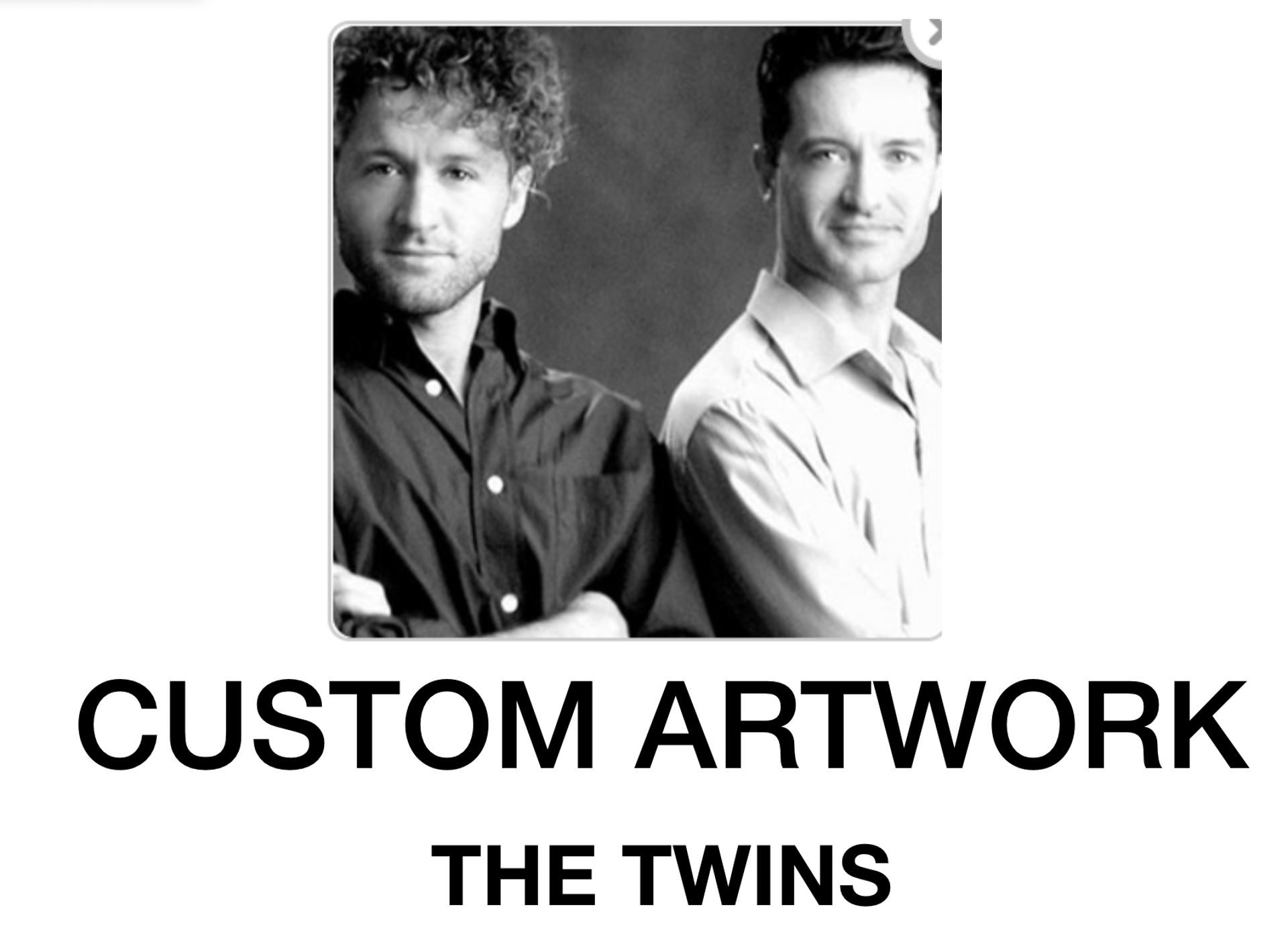 Custom Artwork by The Twins