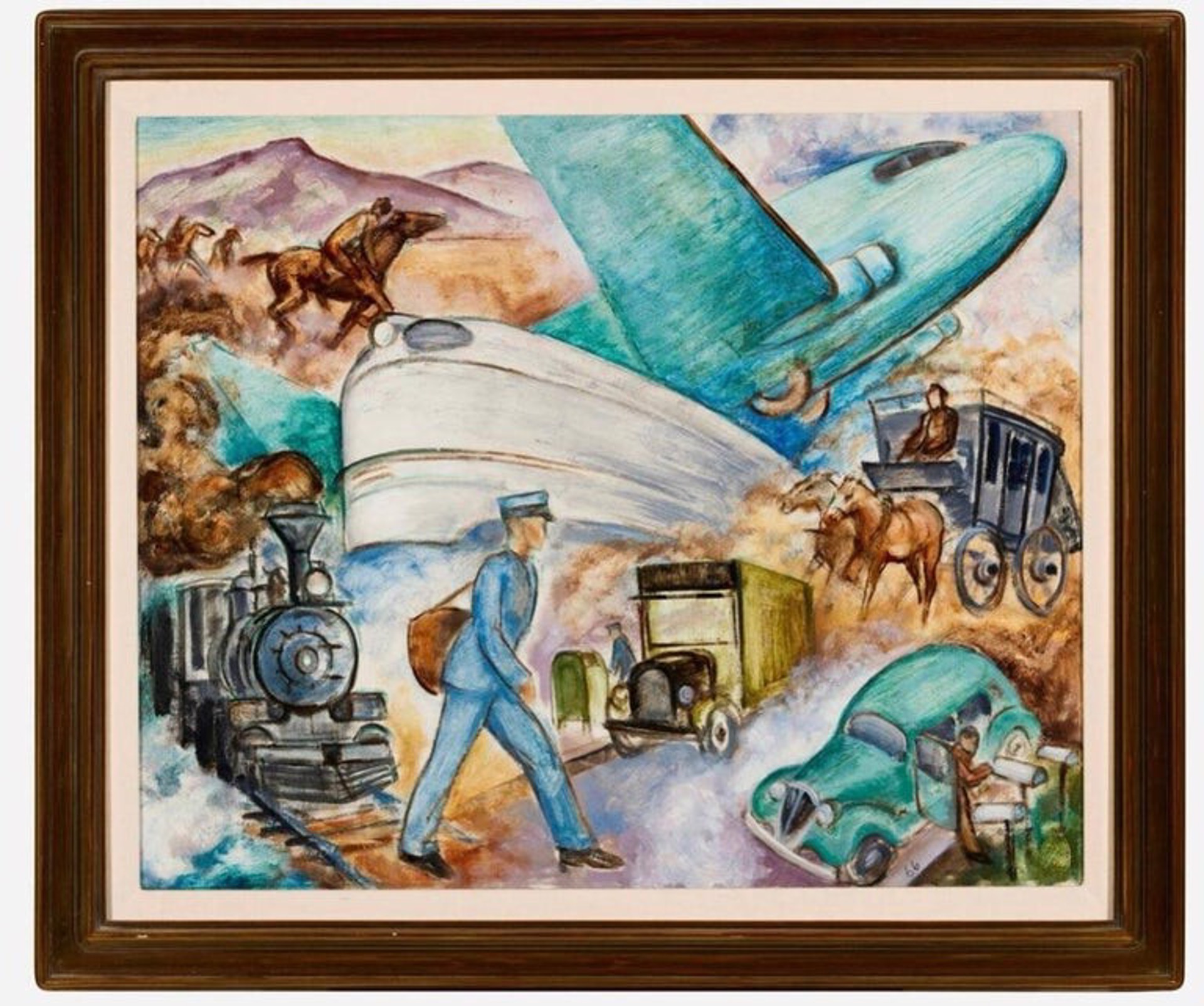History of US Postal Service by Harold Hayden