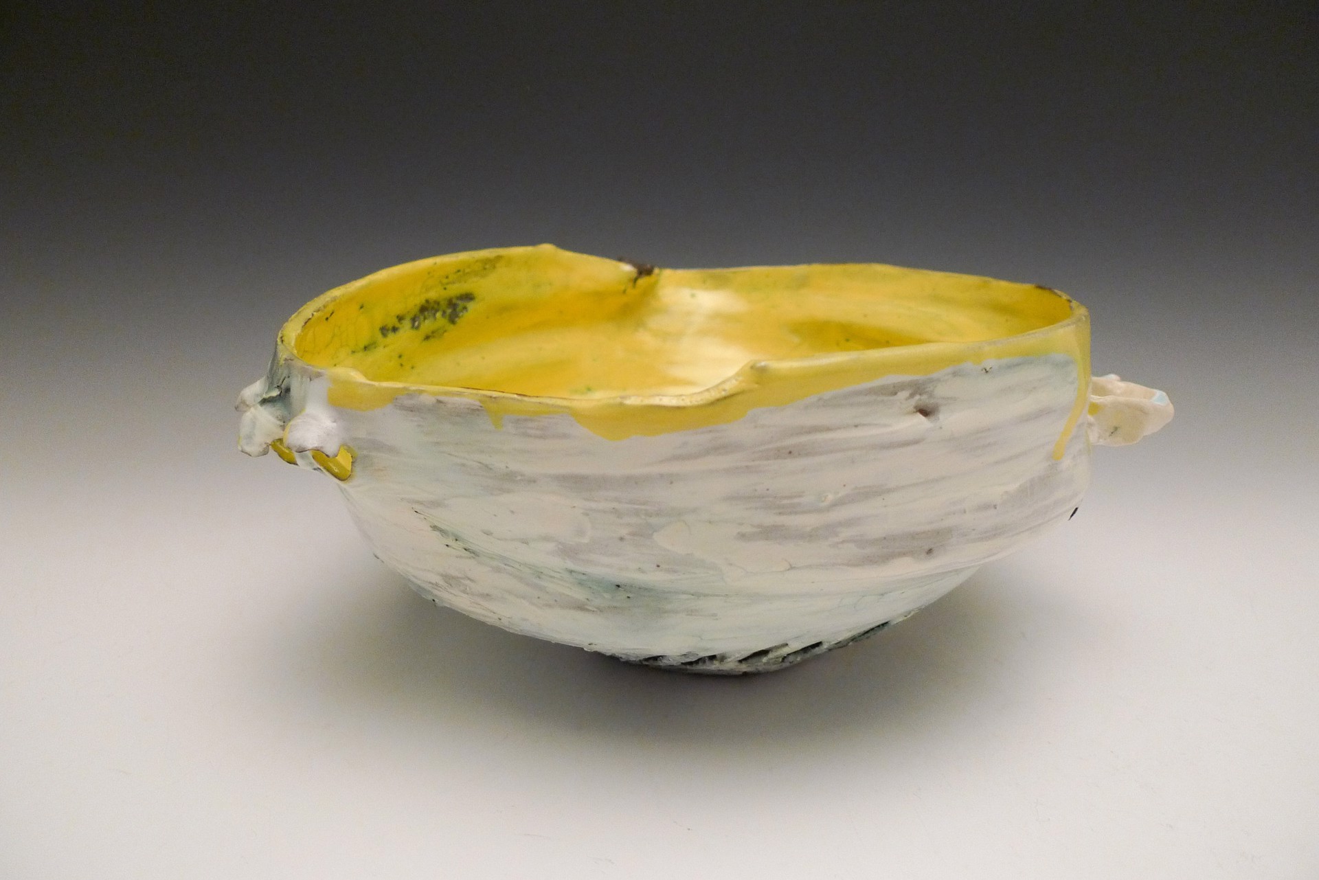 Yellow Stretched Bowl by Ani Kasten