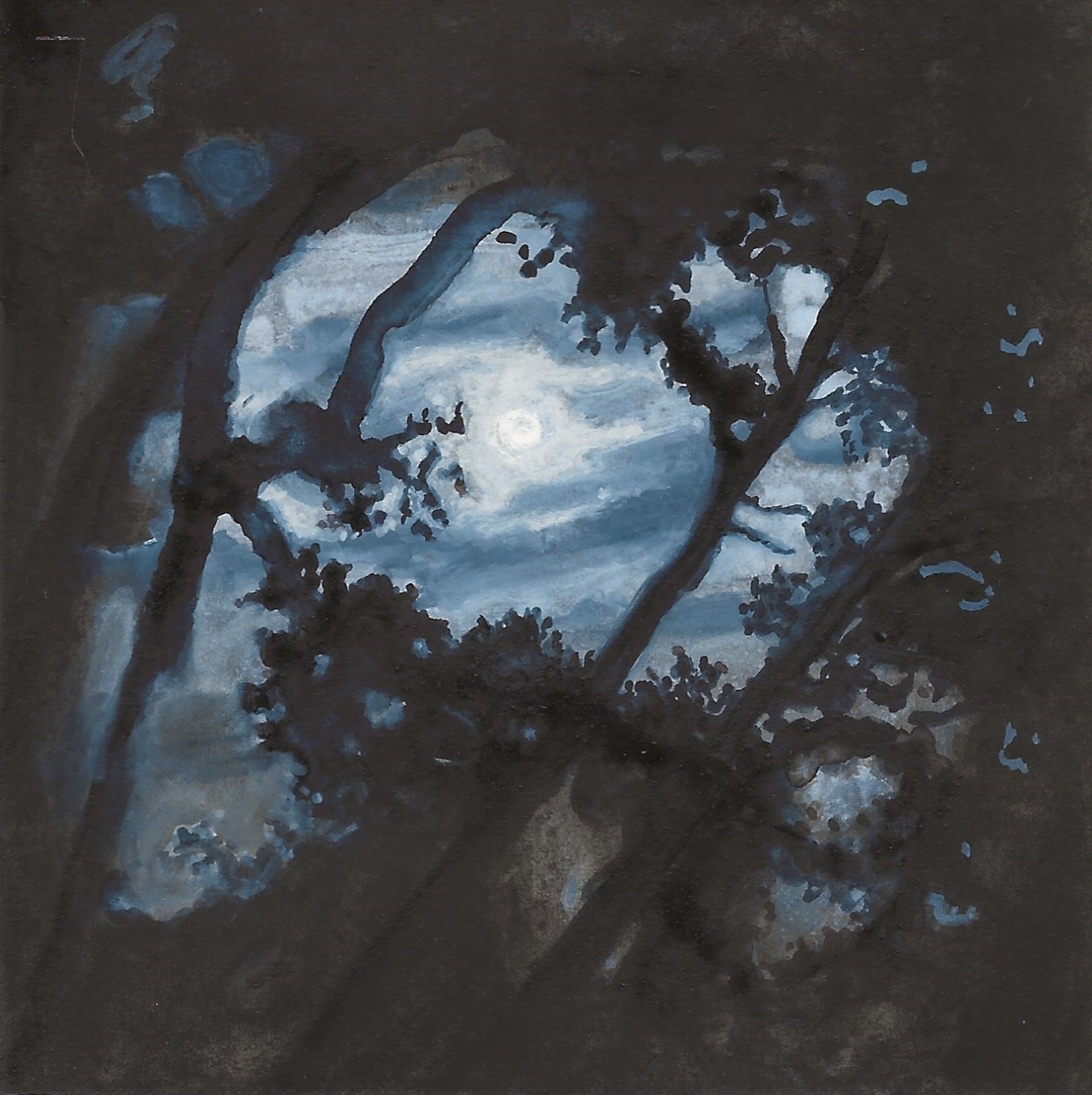 Moon in the Oaks by Kristin Malin
