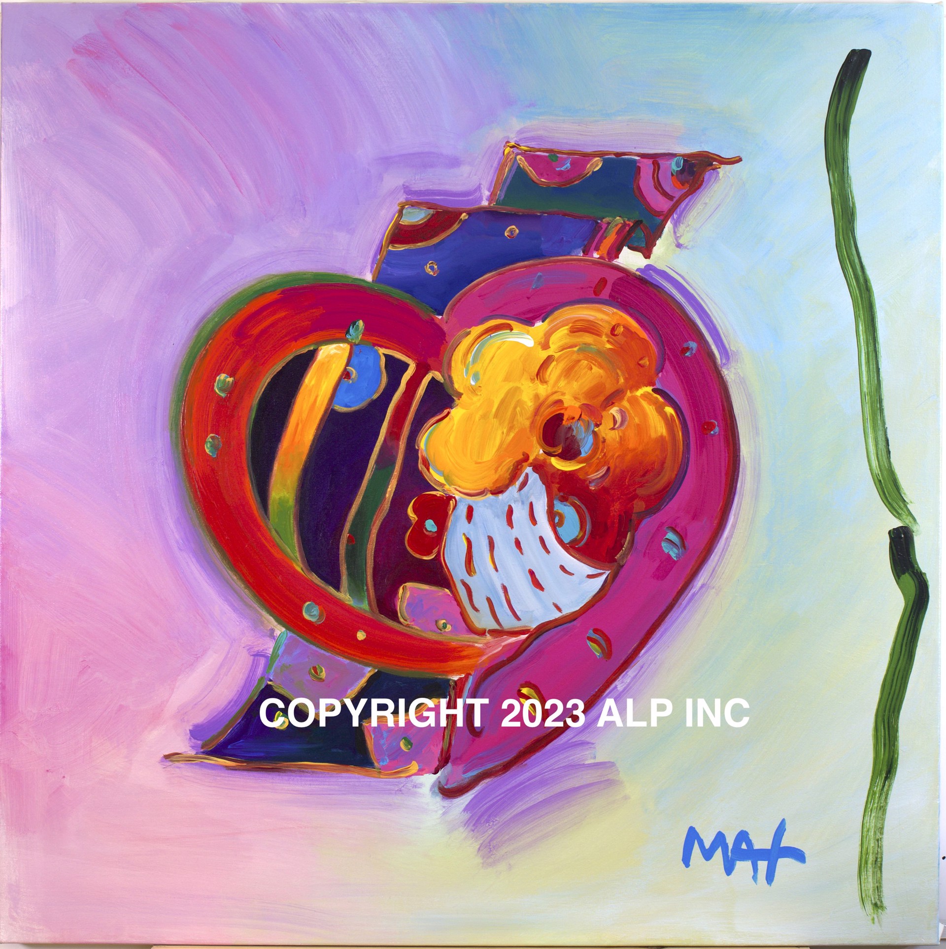 Open Heart by Peter Max