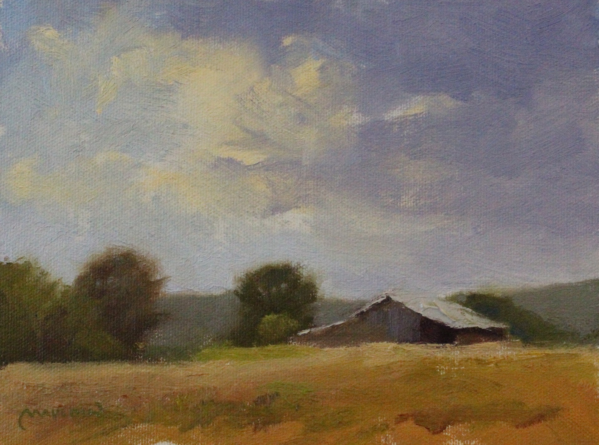 Quitaque Barn by Chuck Mauldin