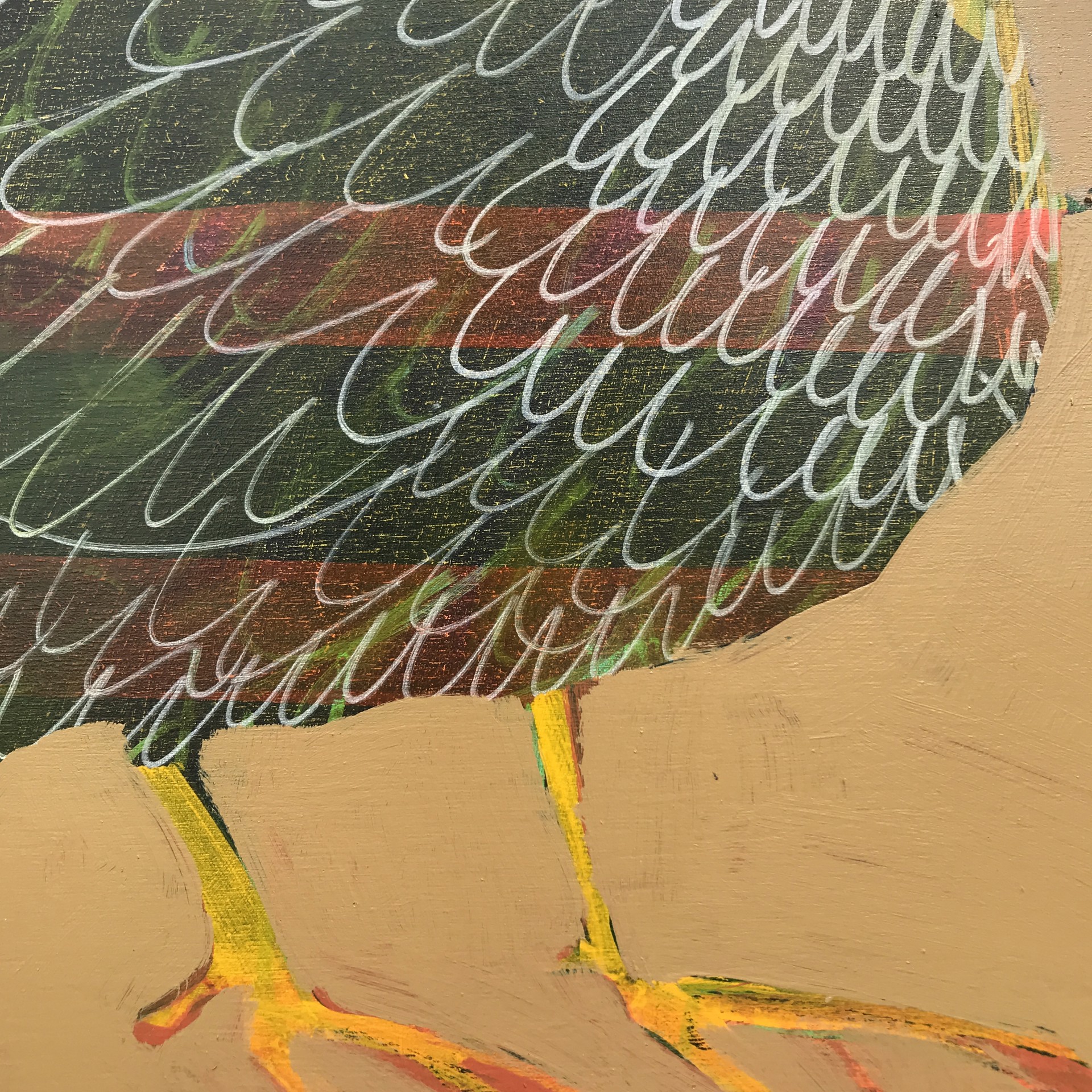 Hen with Nest by Rachael Van Dyke