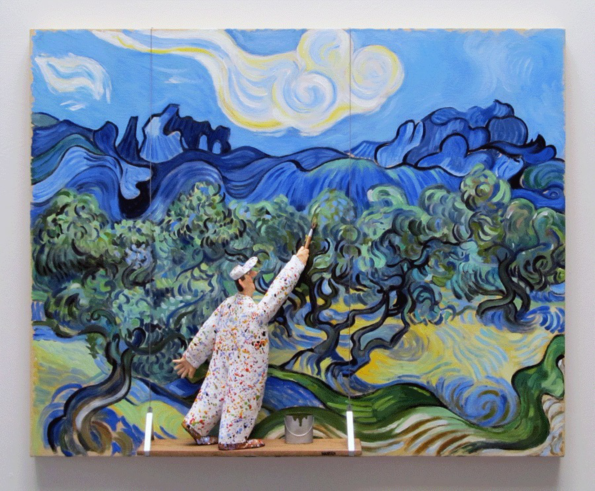 The Olive Trees (Van Gogh) by Stephen Hansen