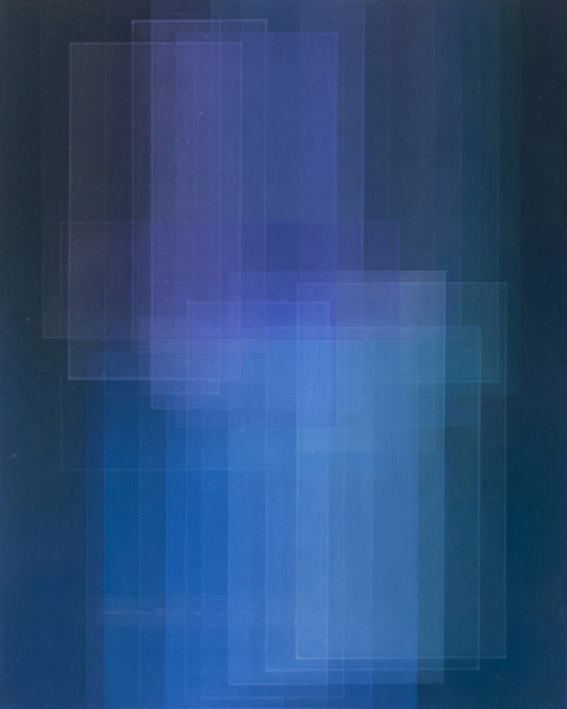 Migrant (Violet/Blue) by Bernadette Jiyong Frank