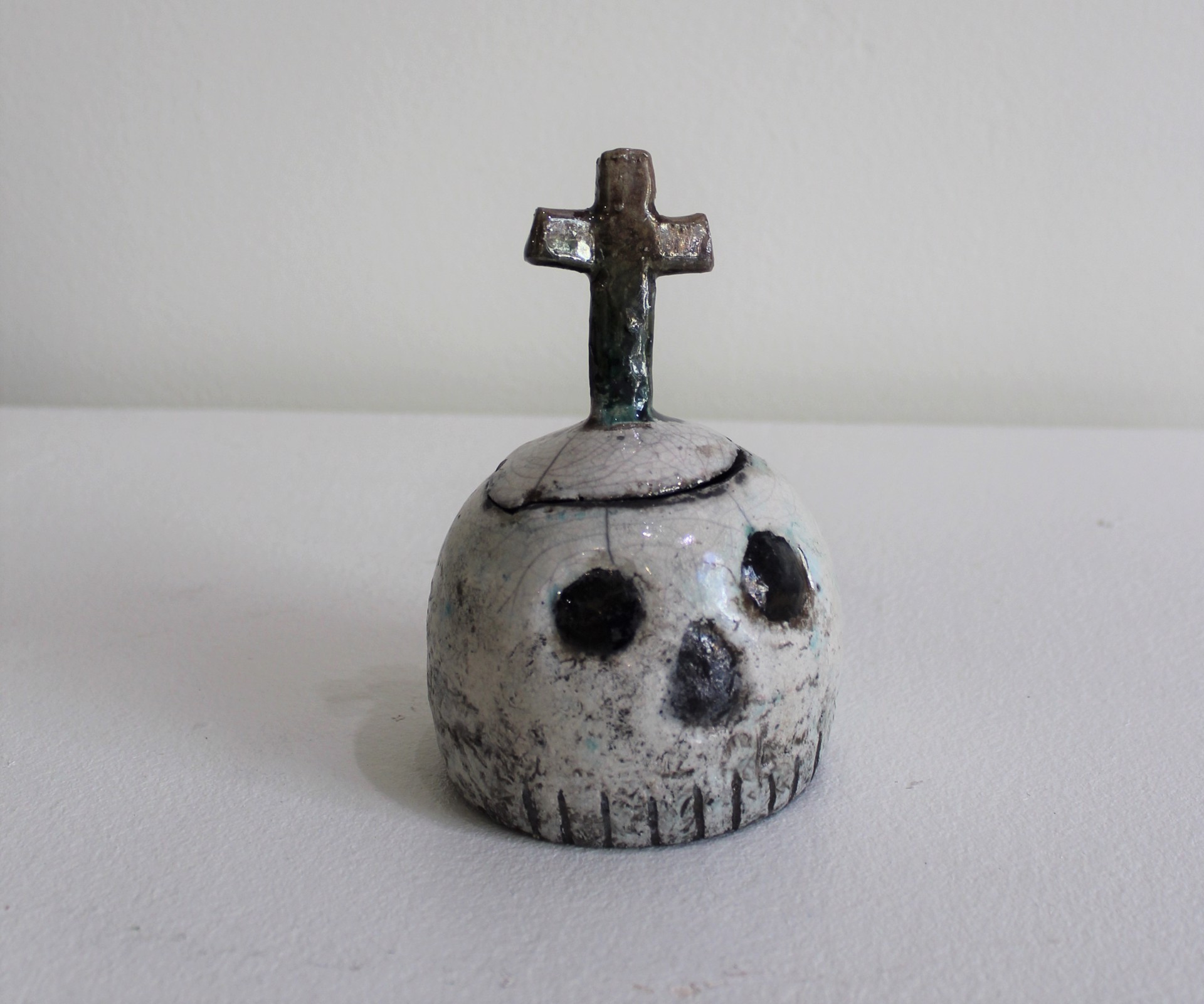 Skull Jar 2 by Pat Benard