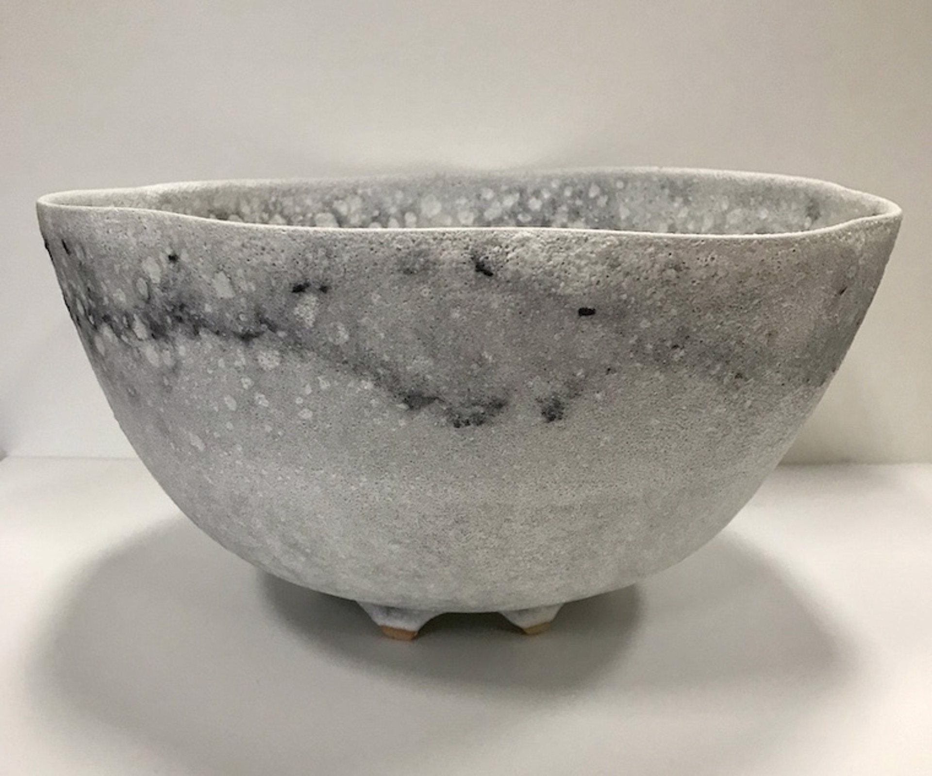 White Crater Bowl by Kayo O'Young