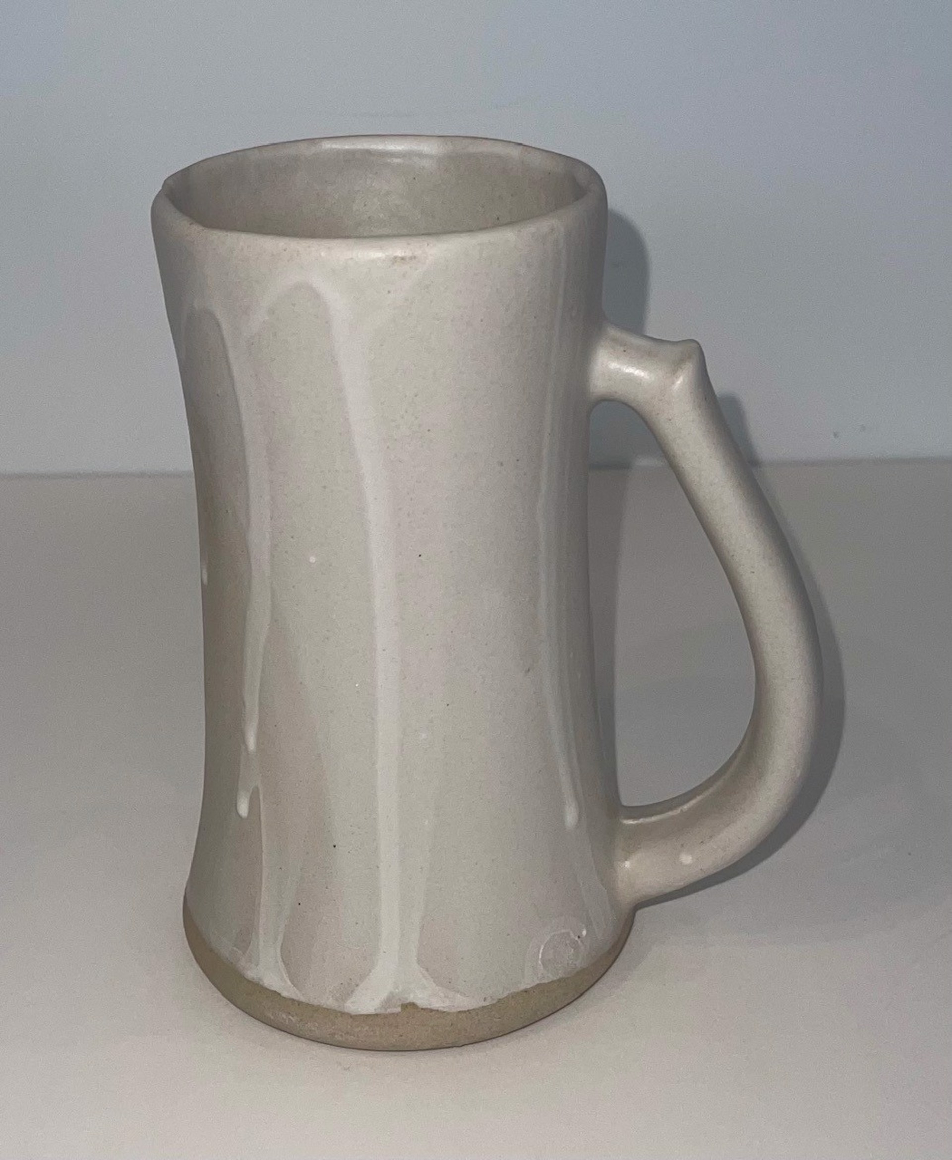 Beer Mug, Cotton by Satterfield Pottery
