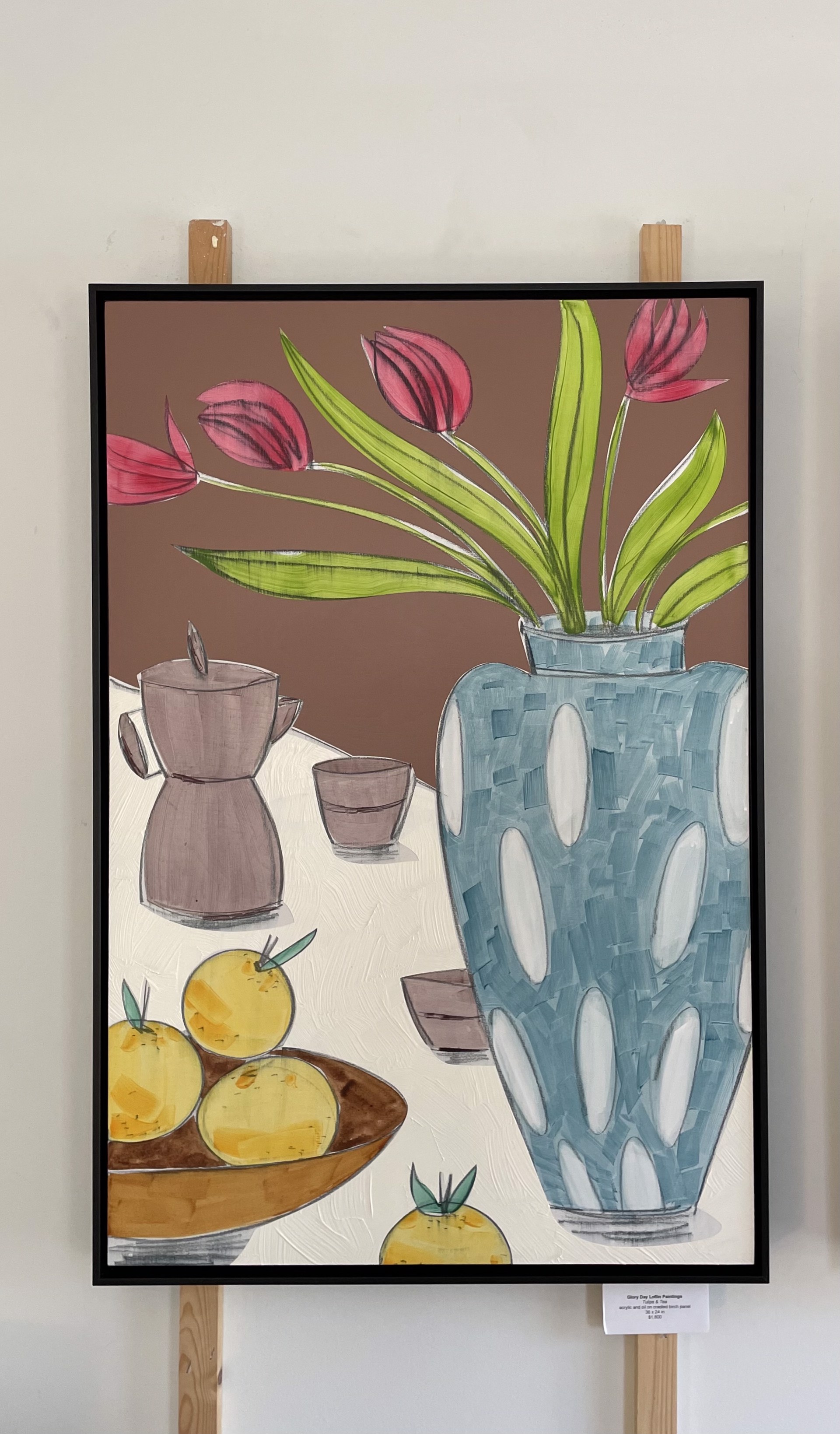 Tulips & Tea by Glory Day Loflin Paintings