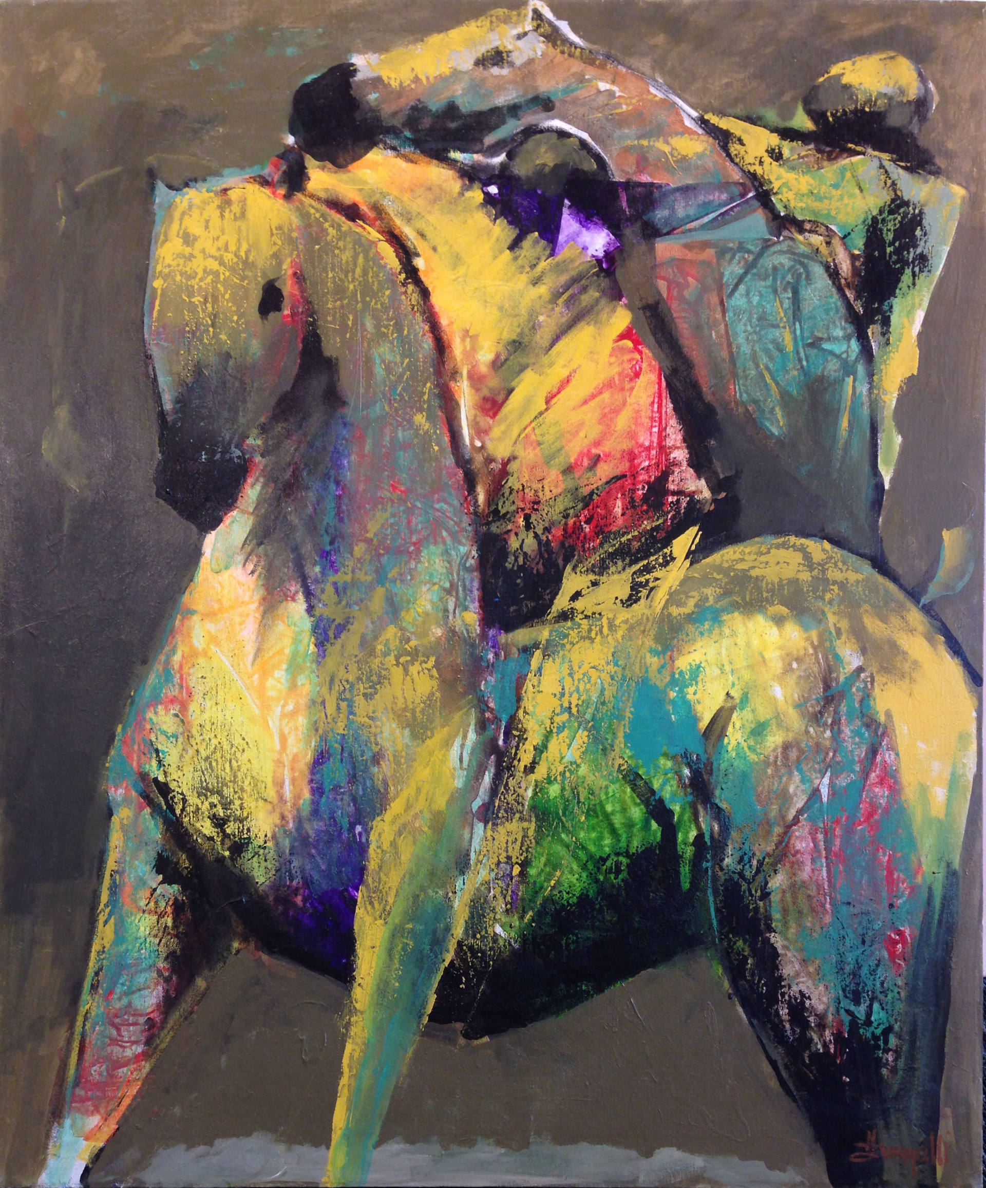 Equestre Study #14 by Luigi Fumagalli