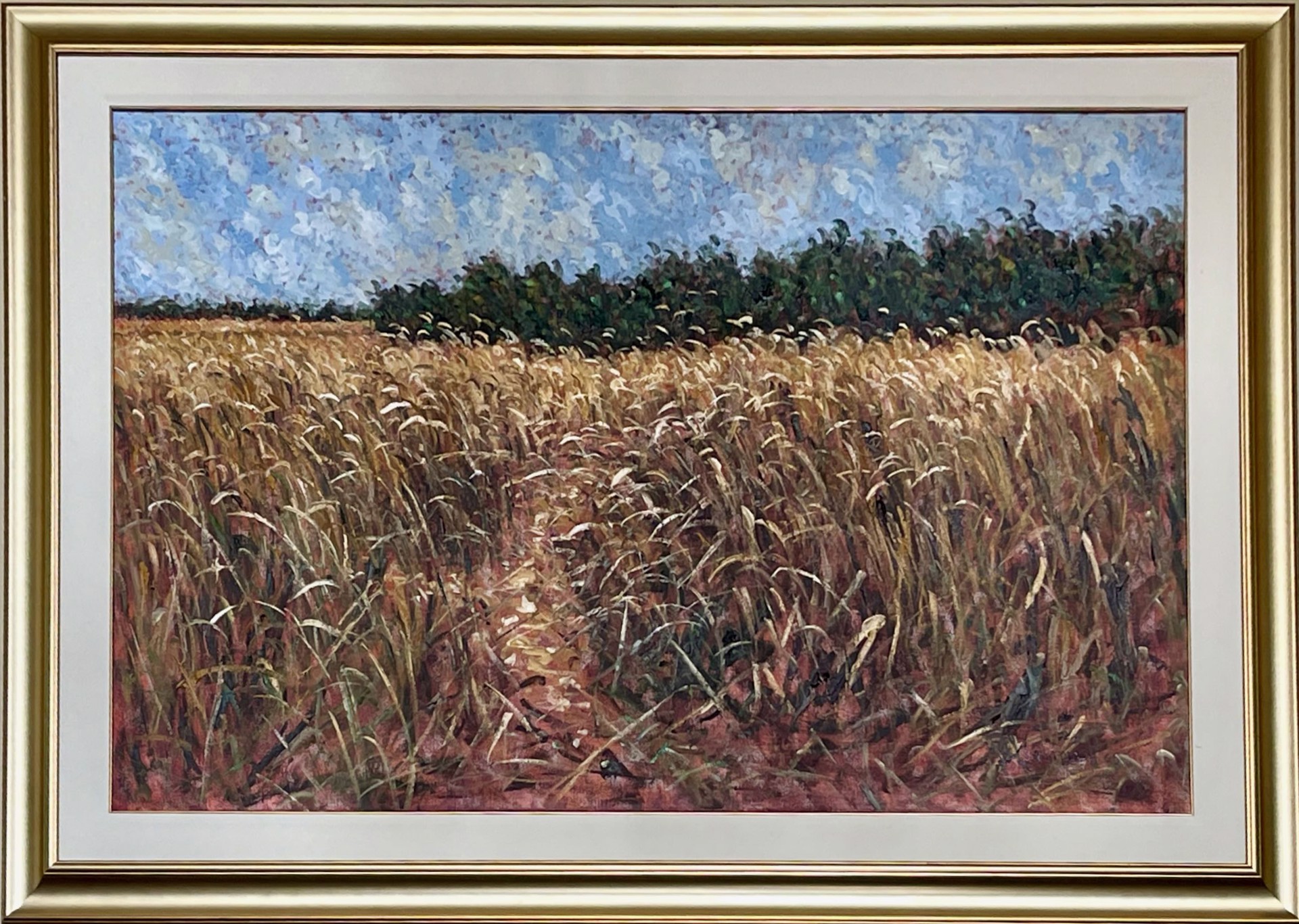 Wheat and Wind by Samir Sammoun