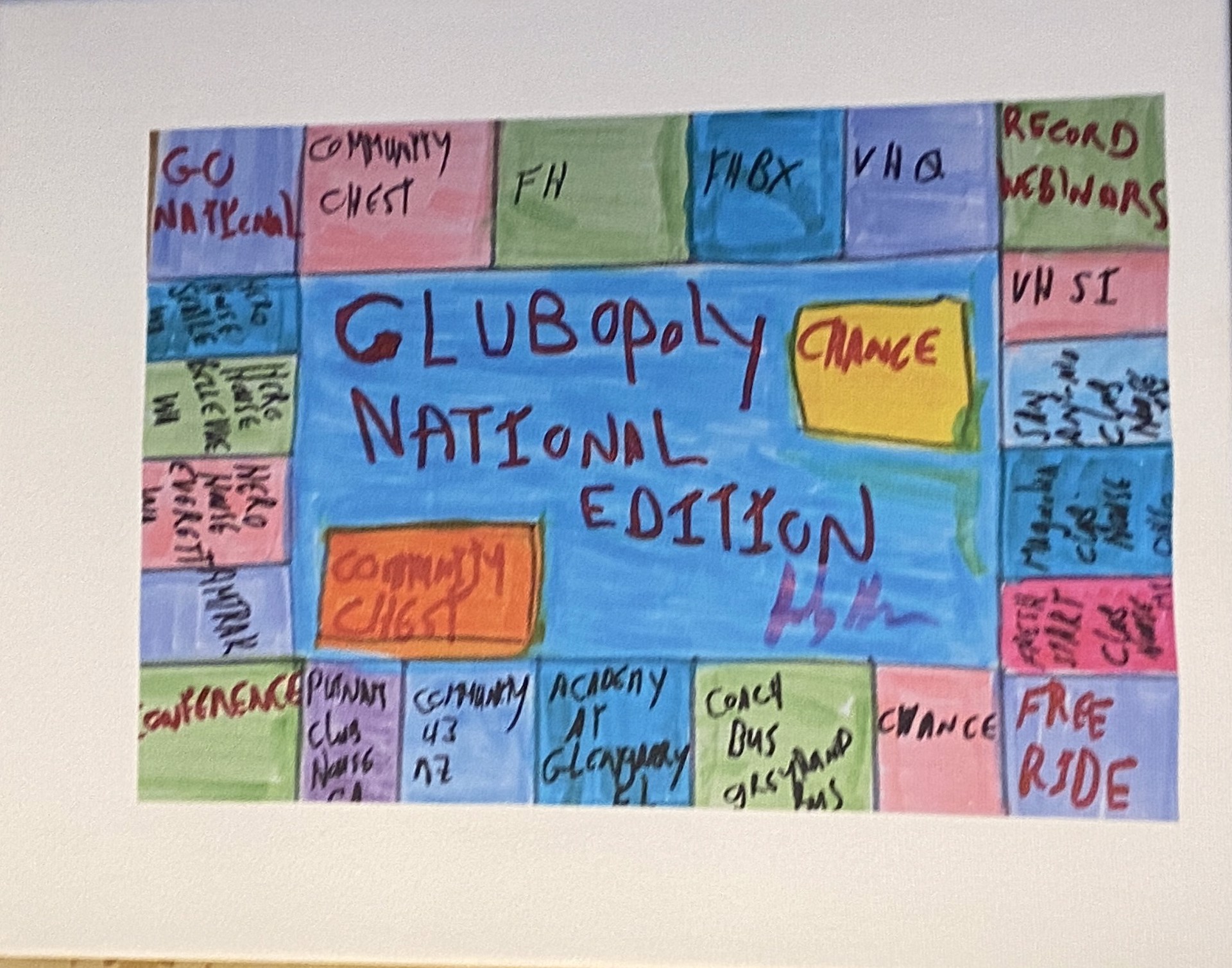 Clubopoly National Edition by Judith Berman