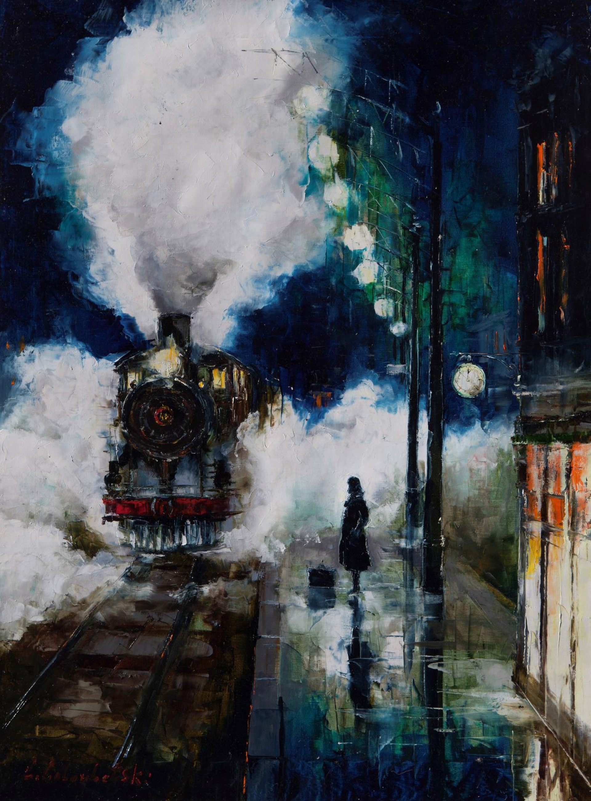 Midnight Express (SOLD) by GLEB GOLUBETSKI