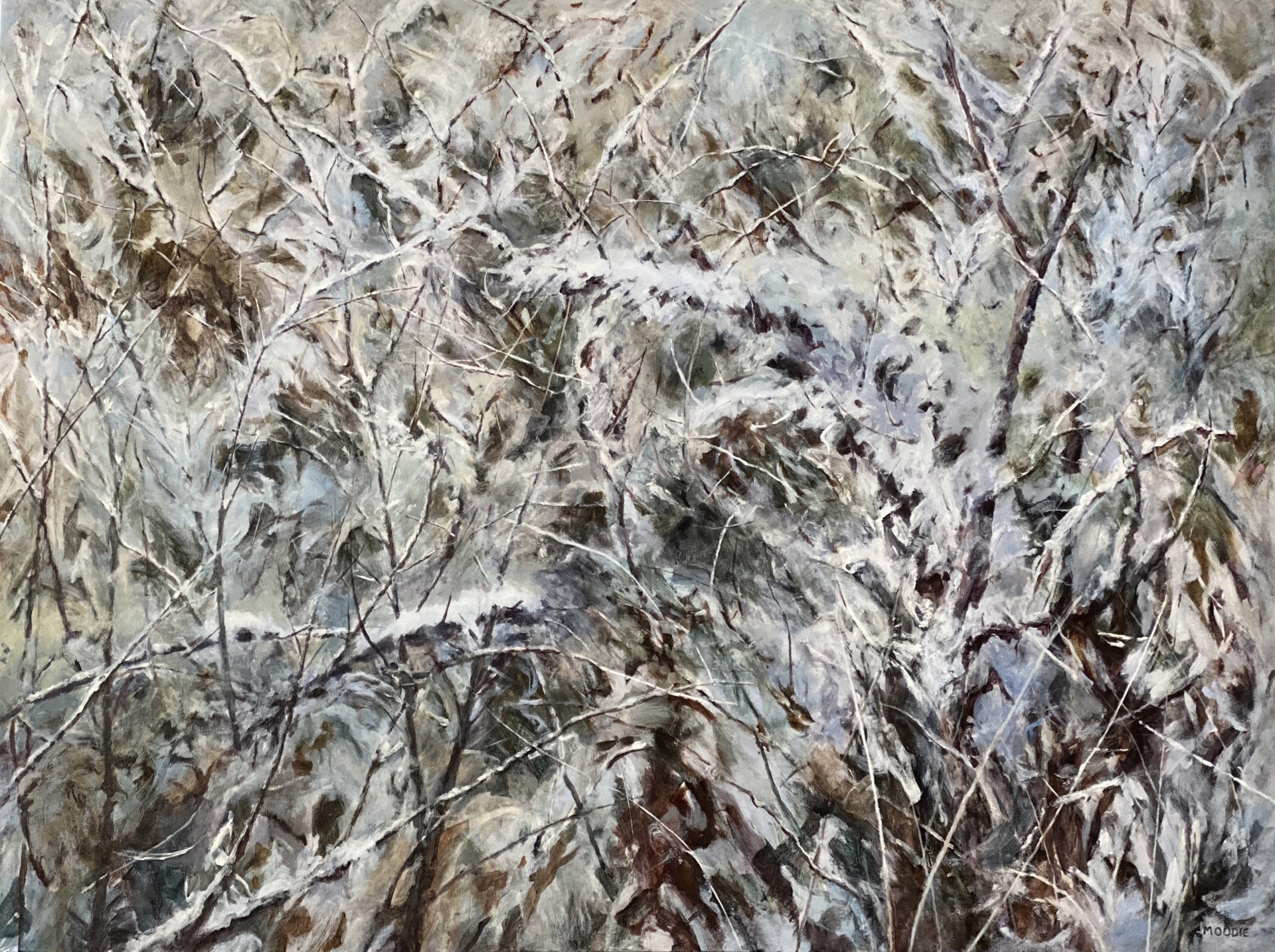 Snowy Tangle by Doria Moodie