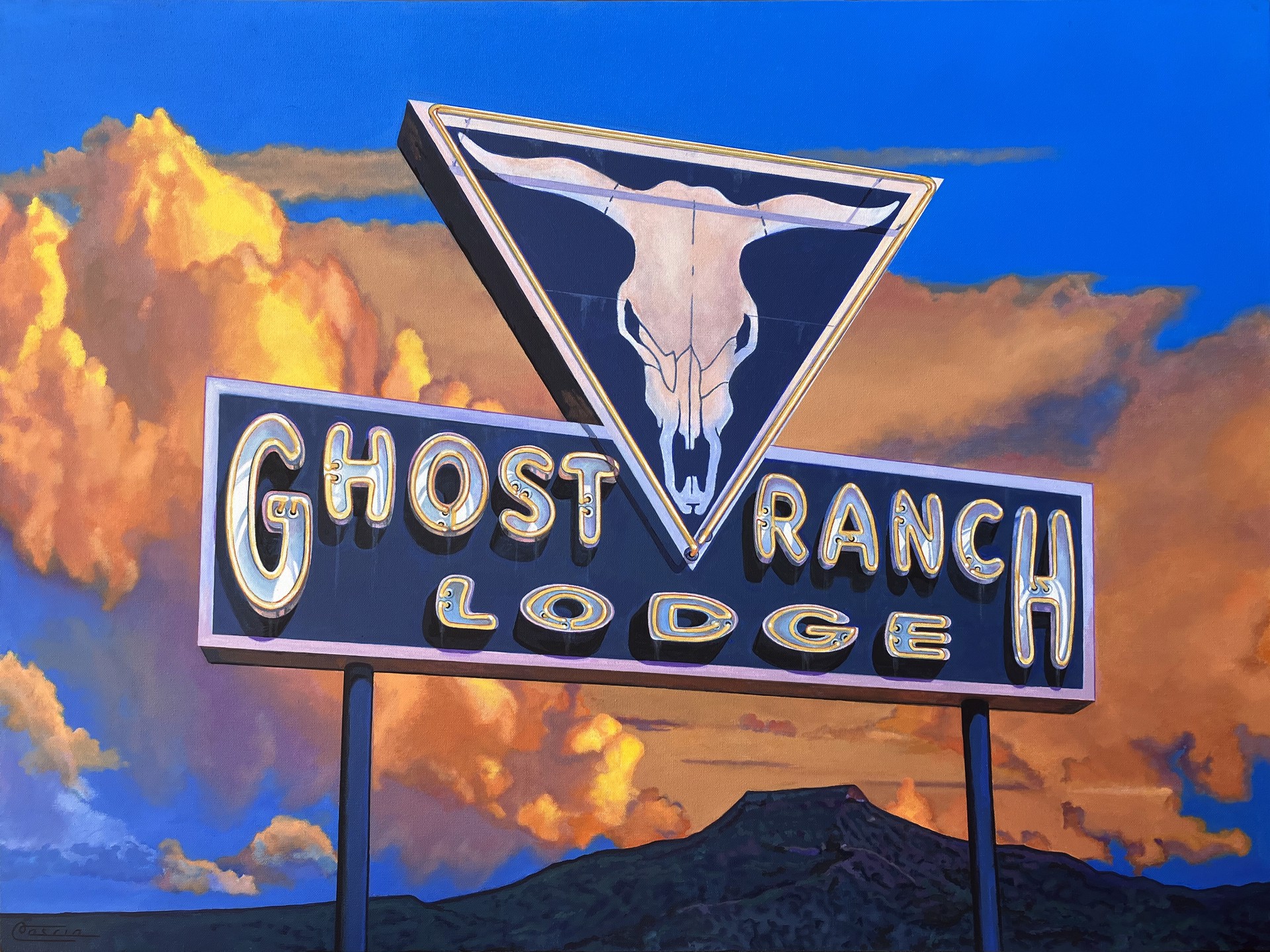 Ghost Ranch Lodge by Bruce Cascia