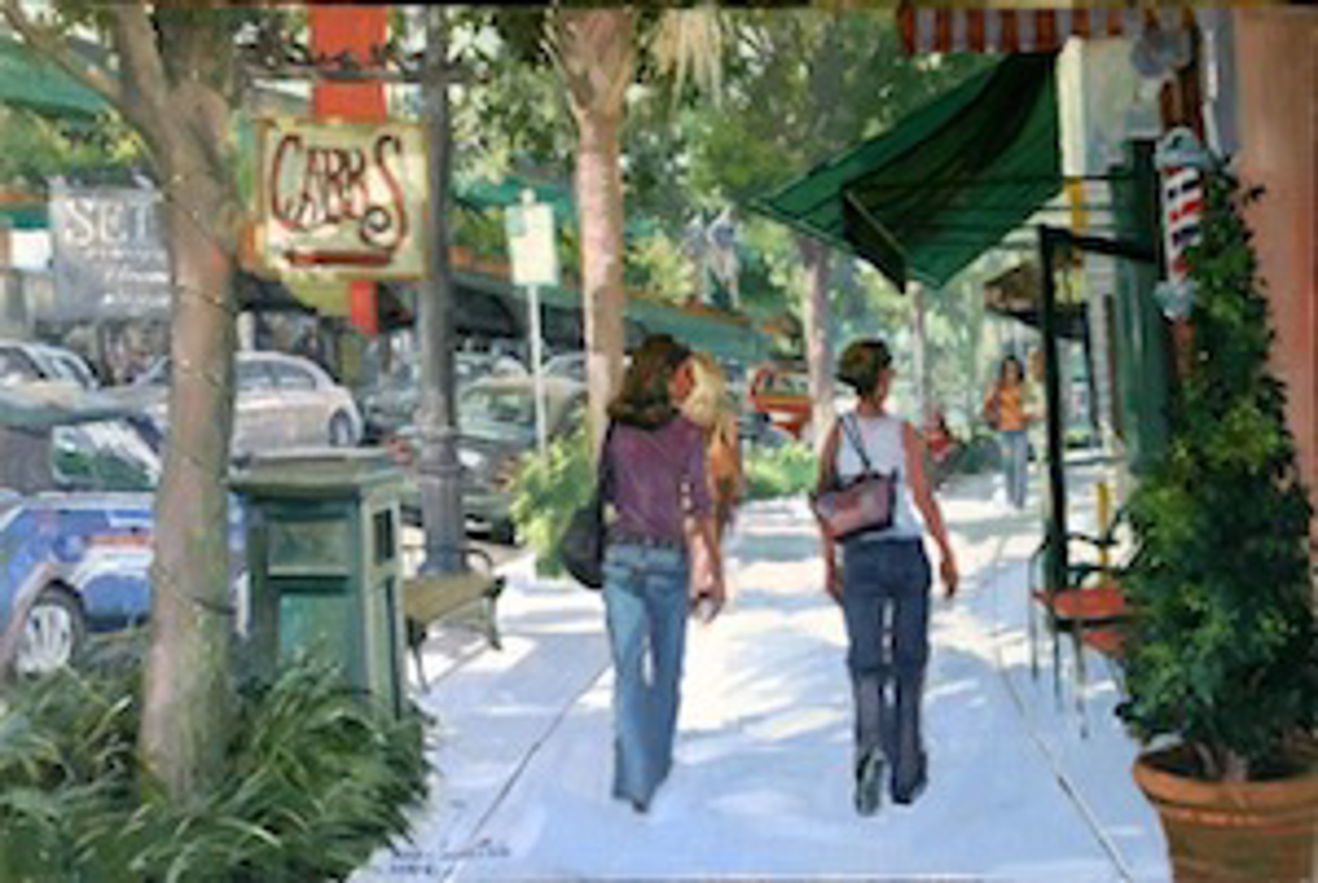 Shopping on Park Avenue by Morgan Samuel Price