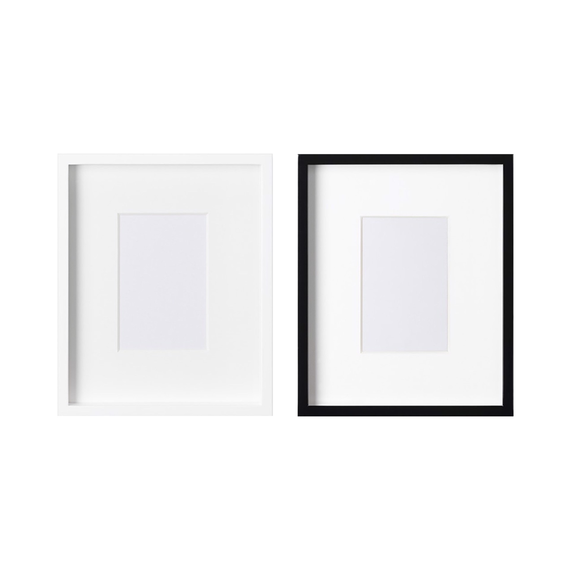 White shadow box frame (35.25" x 48.875")