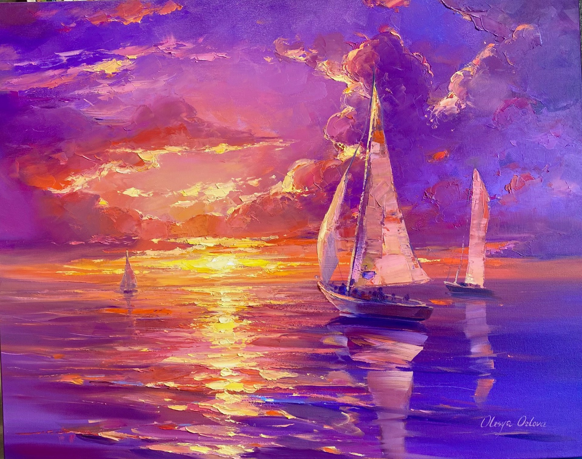 Sunset Serenade by Olesya Orlova