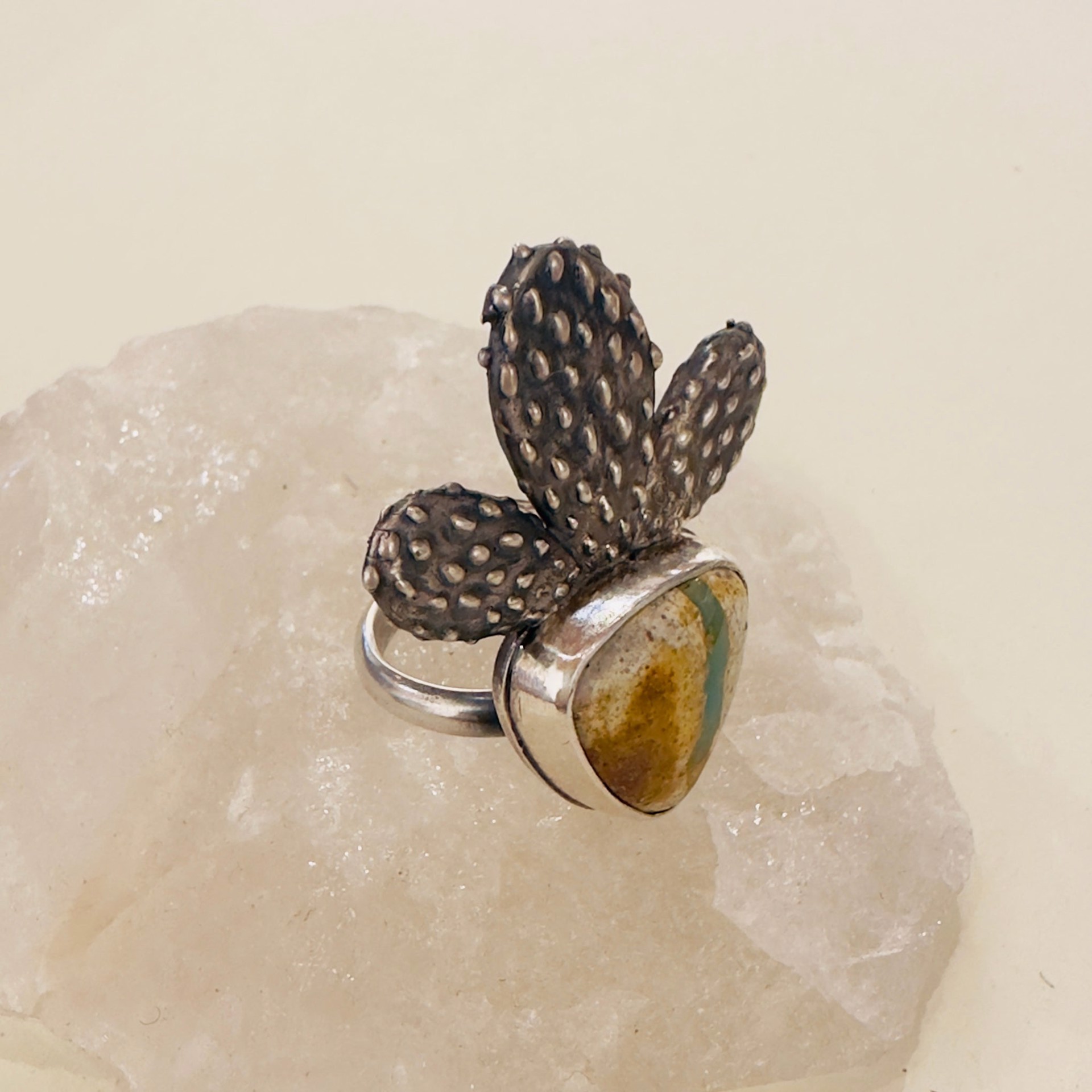 Nopal Turquoise Ring by Clementine & Co. Jewelry
