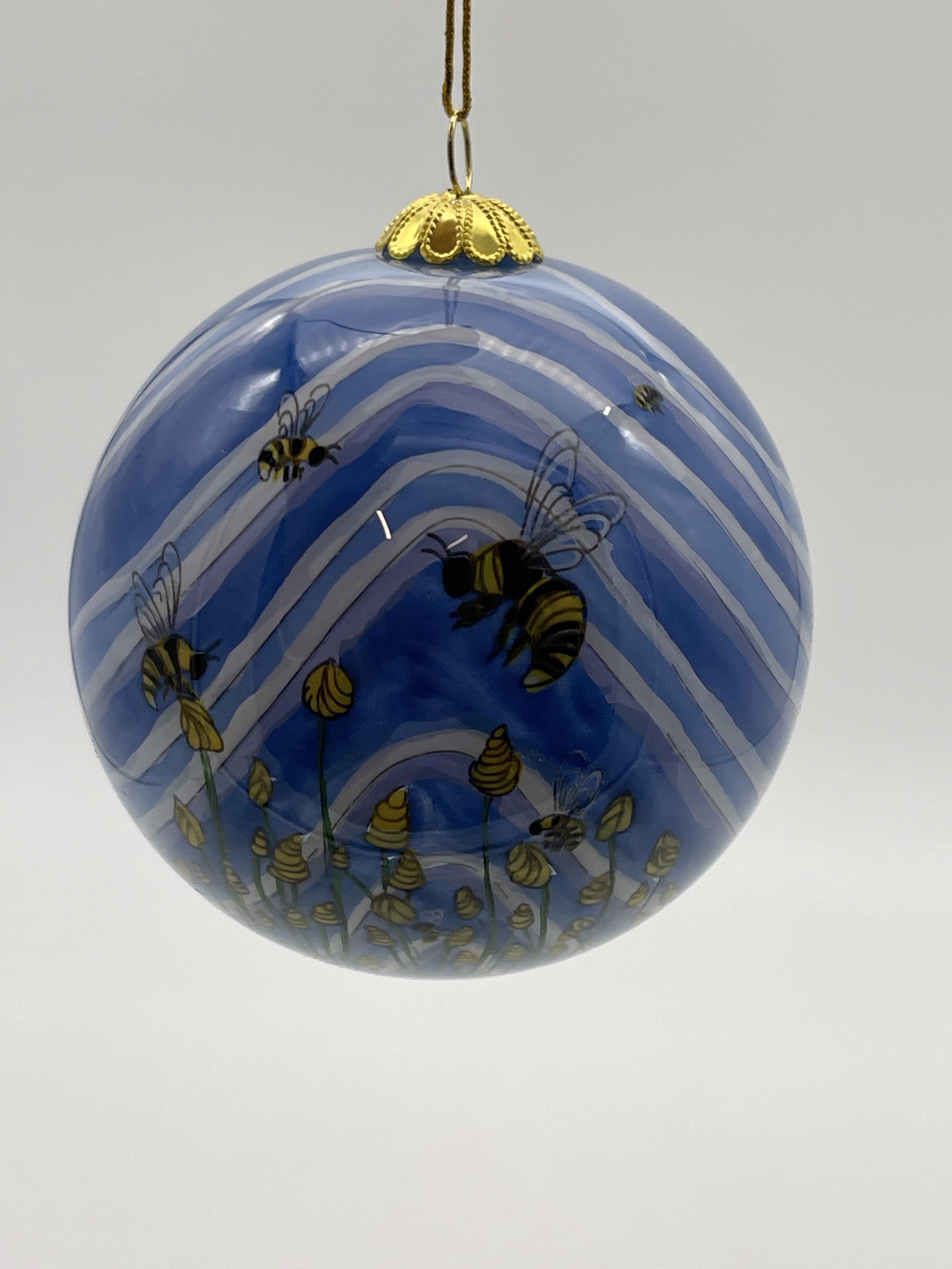 Flight of the Bees Ornament by Robbie Craig