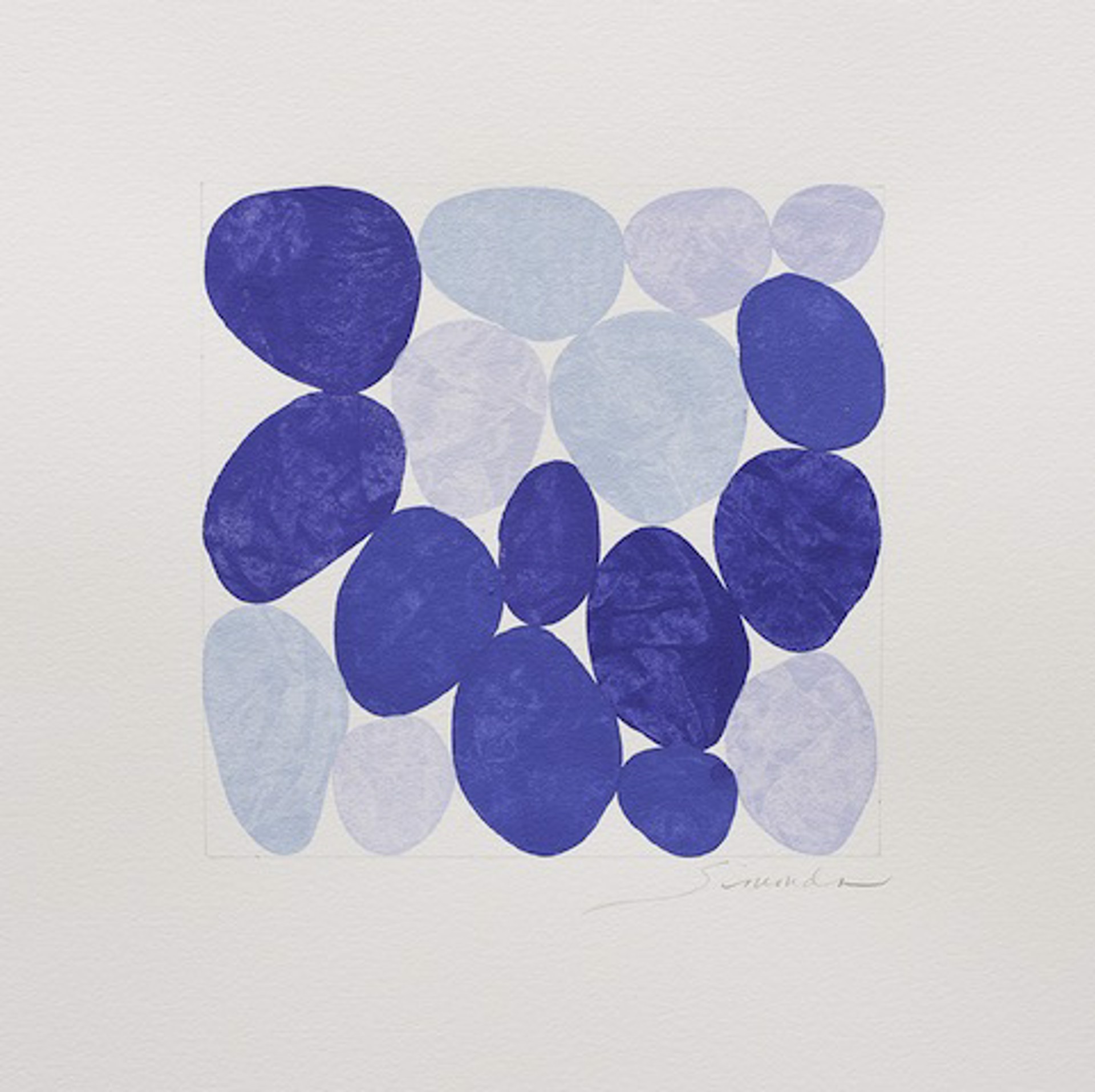 Artisanal Blues II by Nancy Simonds