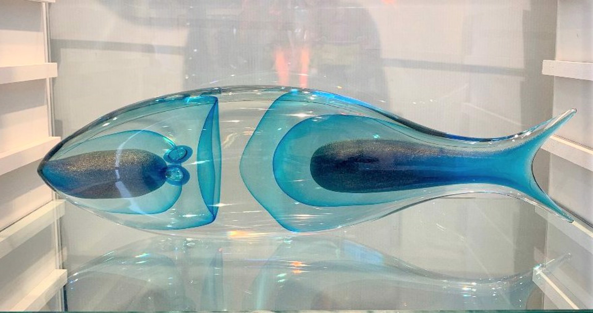Blue Aqua Fish by Alberto & Davide Dona