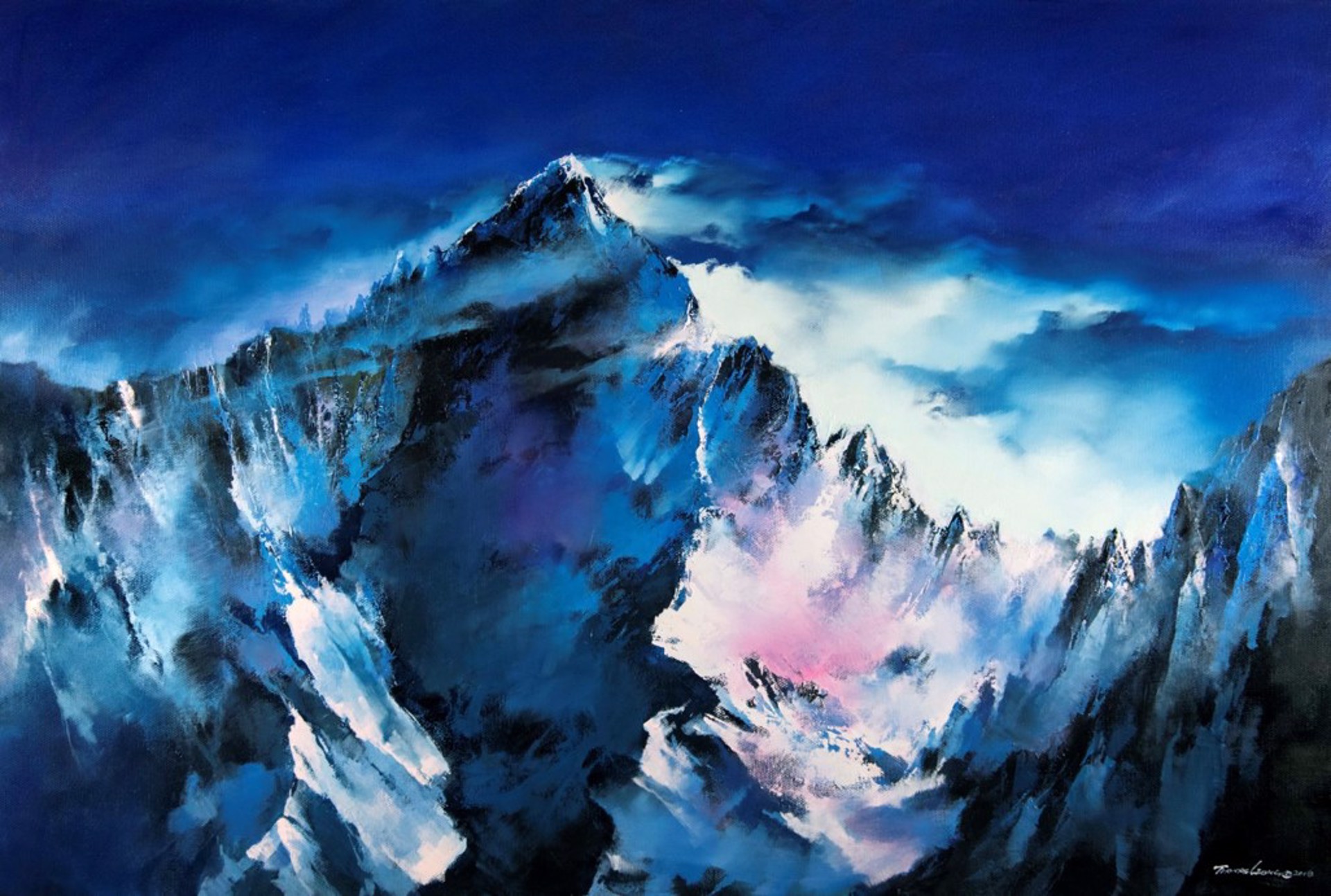 Everest Peak by Thomas Leung
