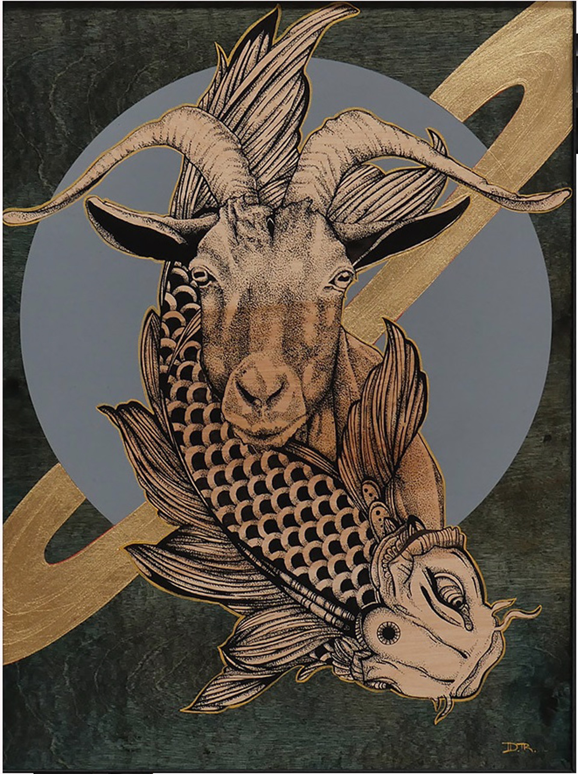 Capricorn Zodiac by Daniel Ryan