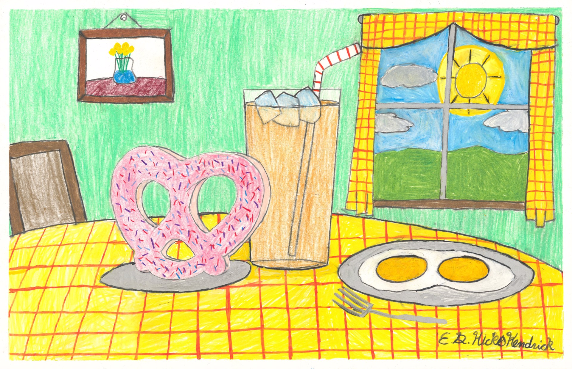 A Pretzel Donut Breakfast by Eric Kendrick