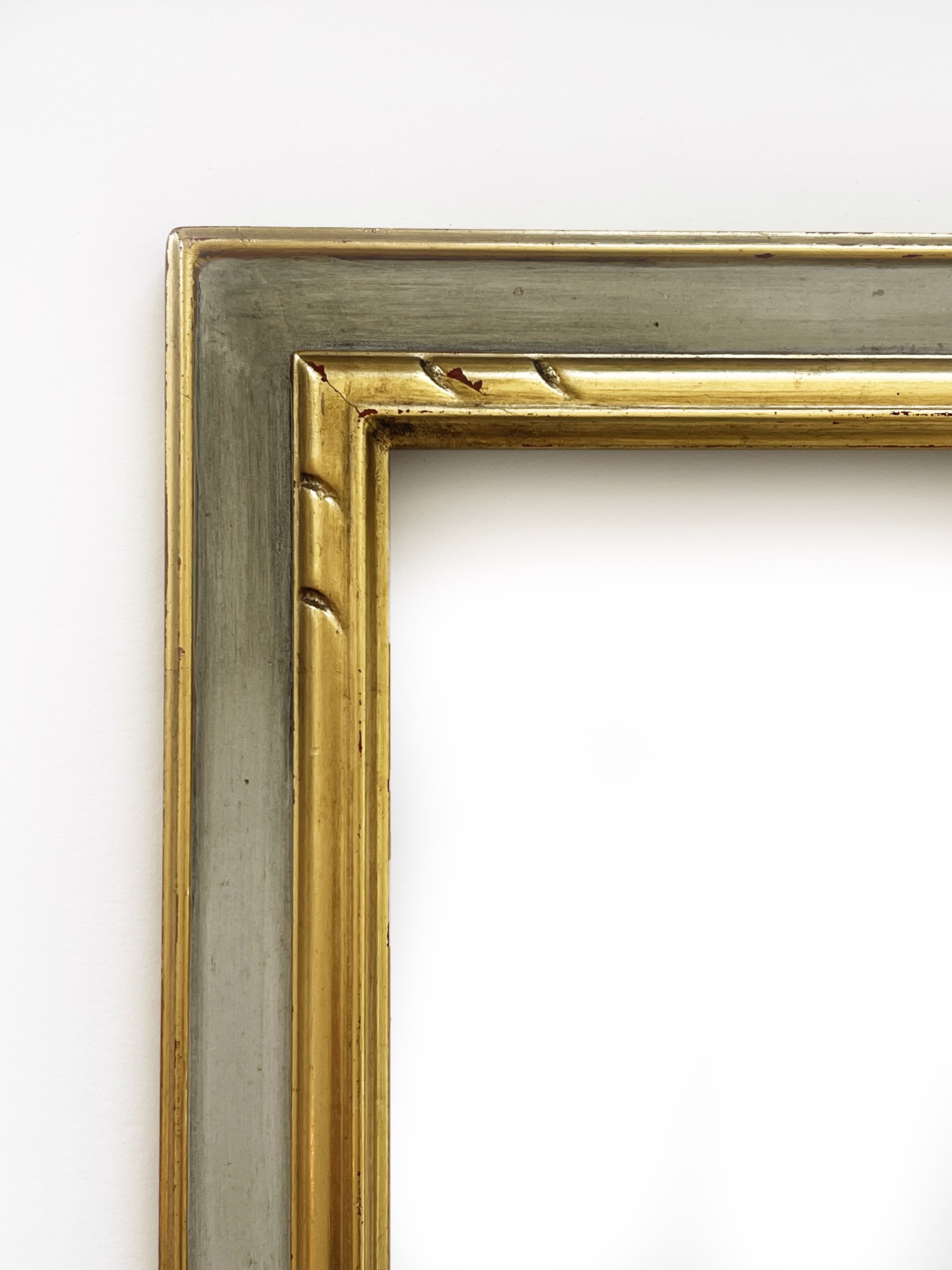 Antique, Art Deco Nouveau, Gold Gesso Frame by Antique Frame