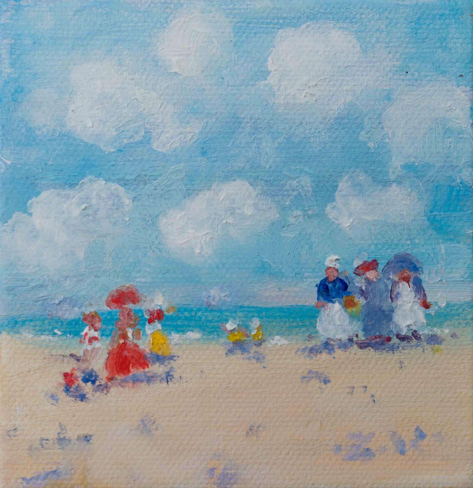 Beach Day 3 by Ann Weibel