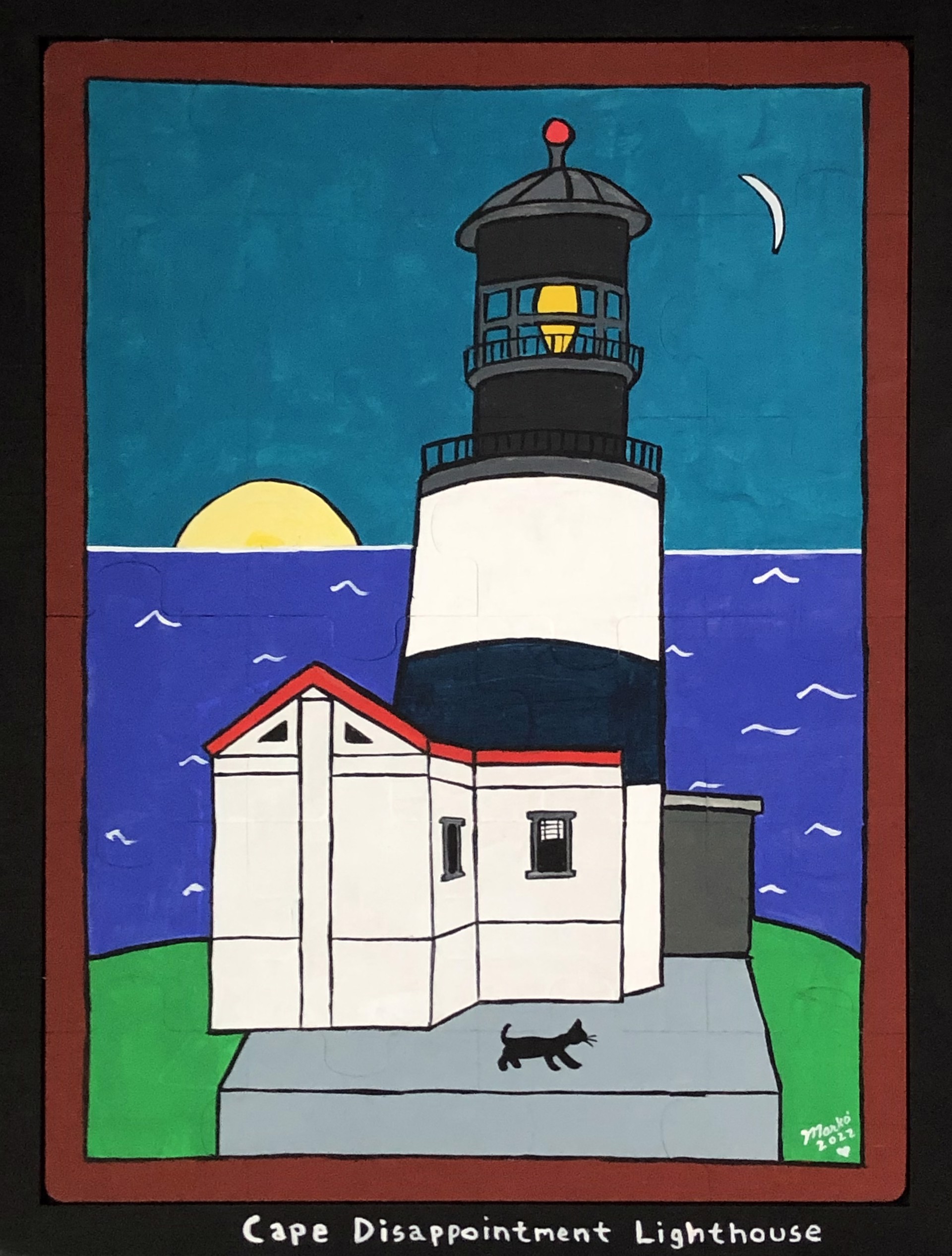 Cape Disappointment Lighthouse by Mark O'Malley