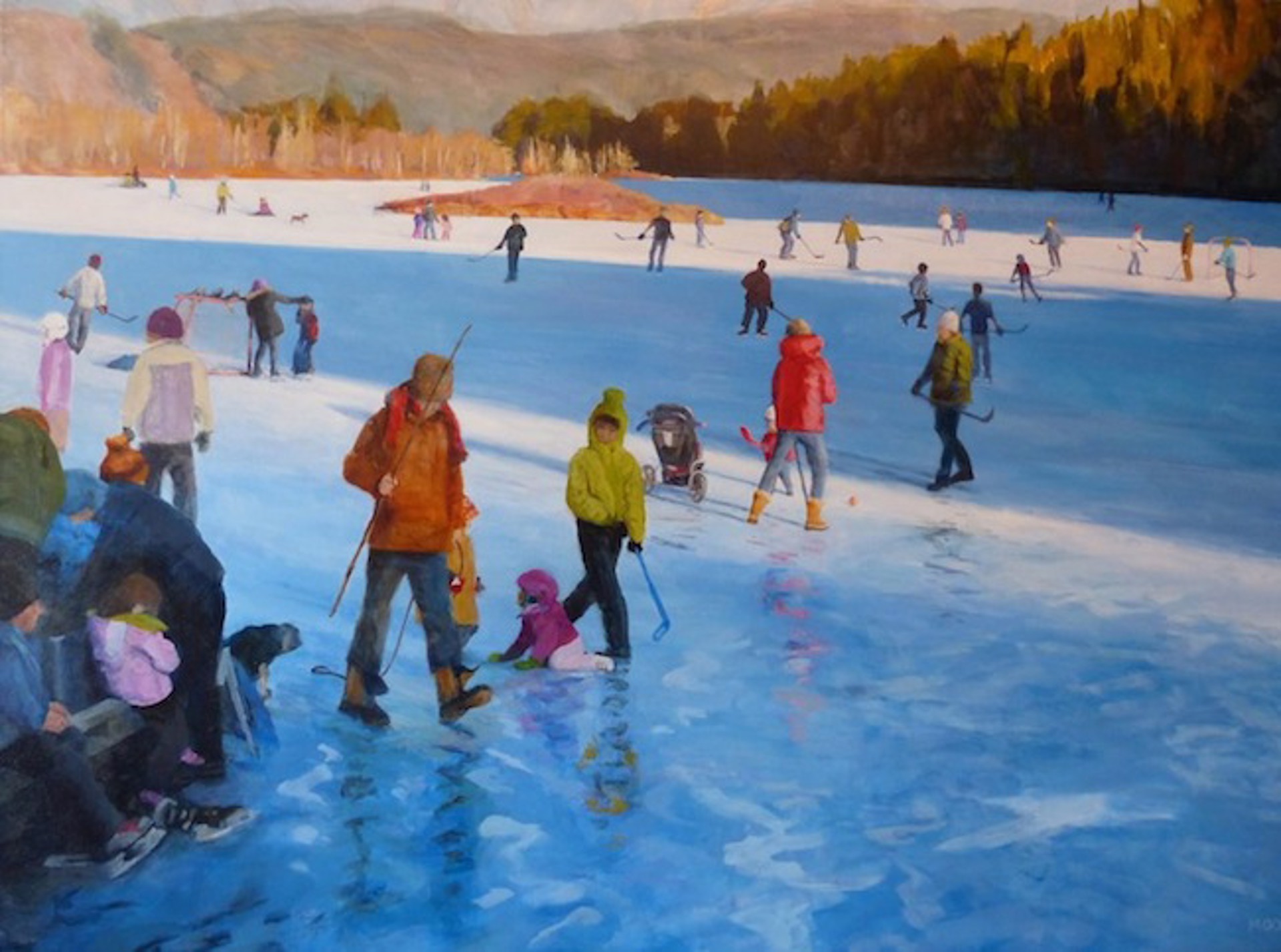 Ice Time by Doria Moodie