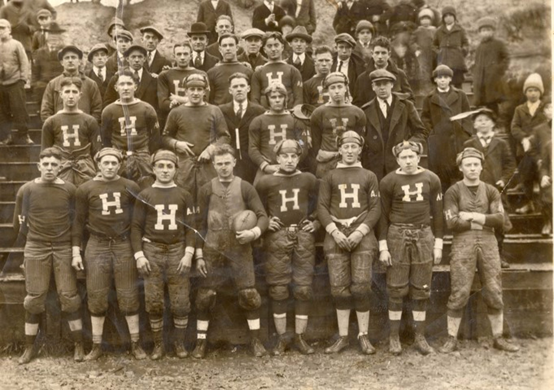 Hope Harvey Football Team, 1923 by Ray Sokolowski
